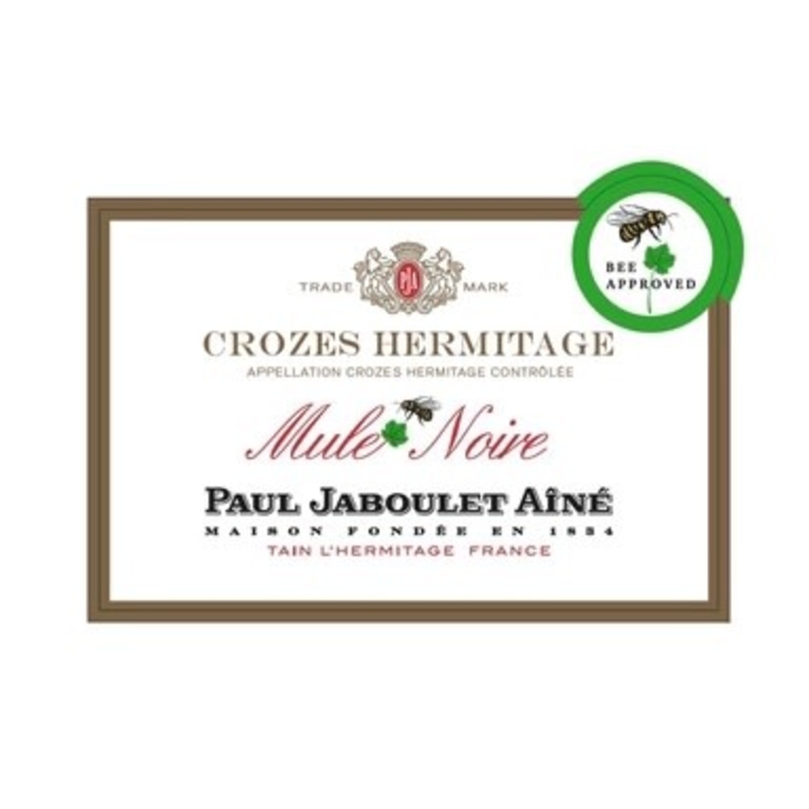 Wine Paul Jaboulet Aine Crozes Hermitage Mule Noire 2020
