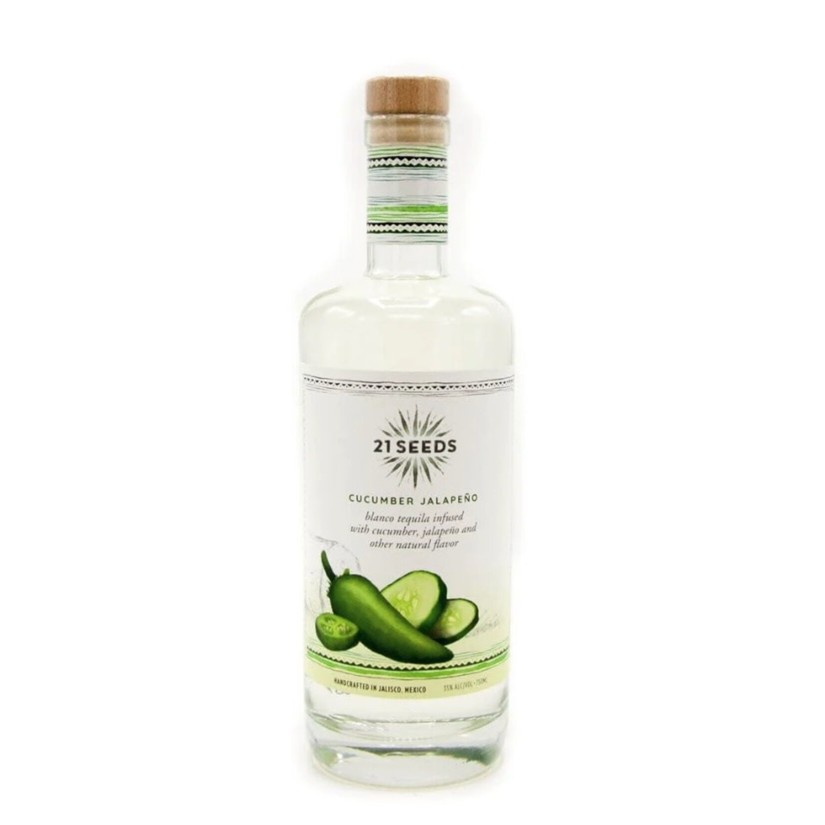 Spirits 21 Seeds Cucumber Jalapeno Blanco Tequila