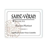 Wine Bourcier Martinot Saint Veran 2022