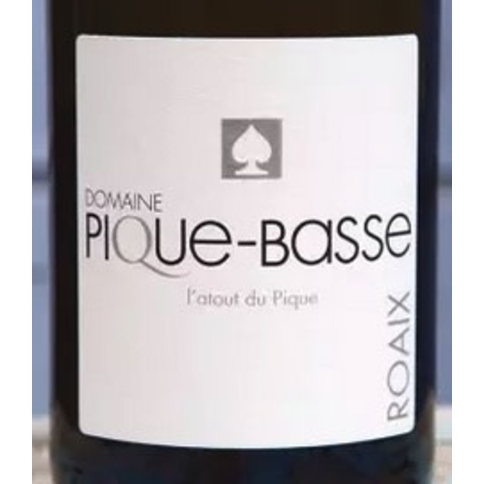 Wine Domaine Pique-Basse Cotes du Rhone Blanc Villages Roaix L'Atout du Pique 2021