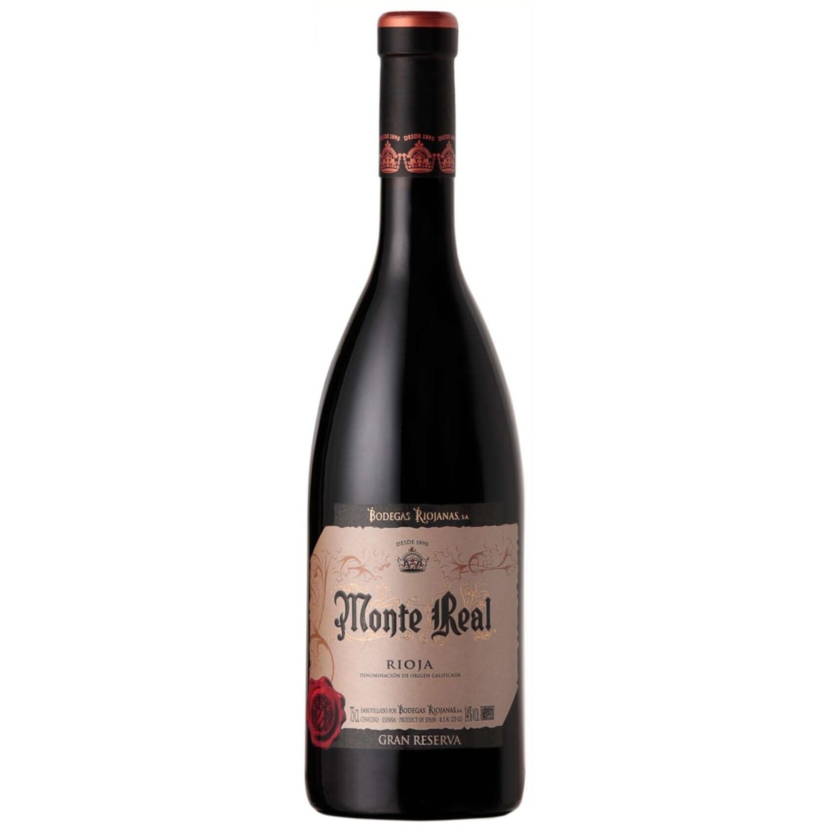 Wine Bodegas Riojanas Monte Real Gran Reserva Rioja DOCa 2014