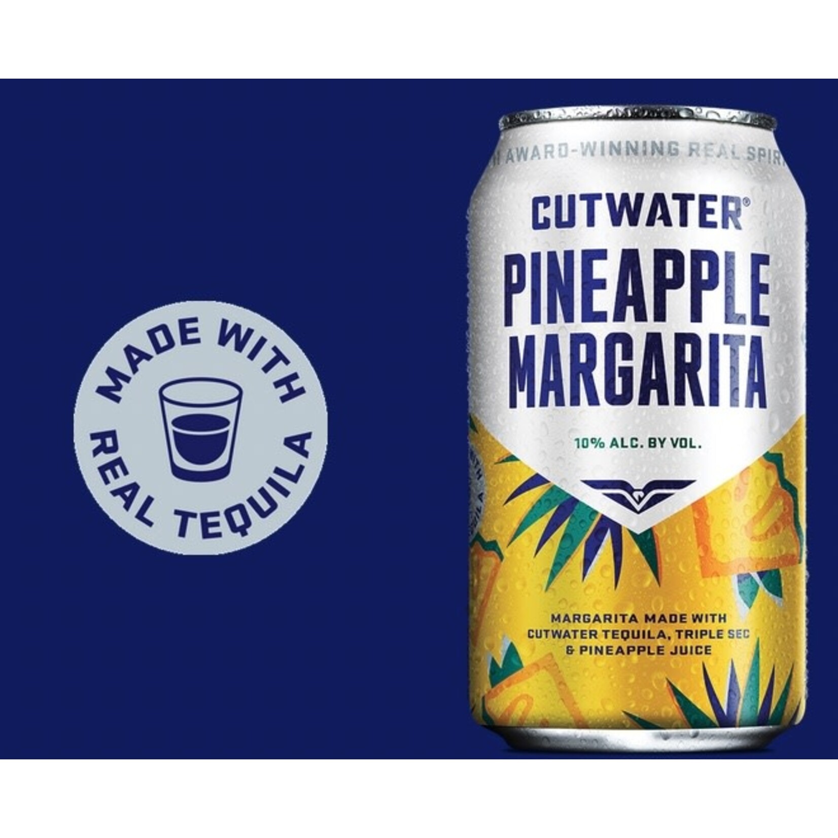 Spirits Cutwater Pineapple Margarita Can 355 ml