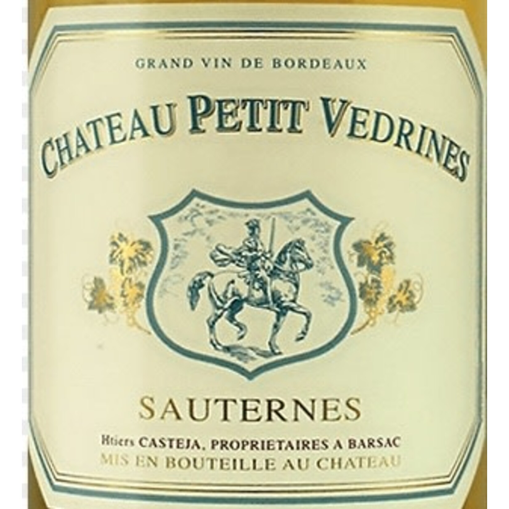 Wine Chateau Petit Vedrines 2019