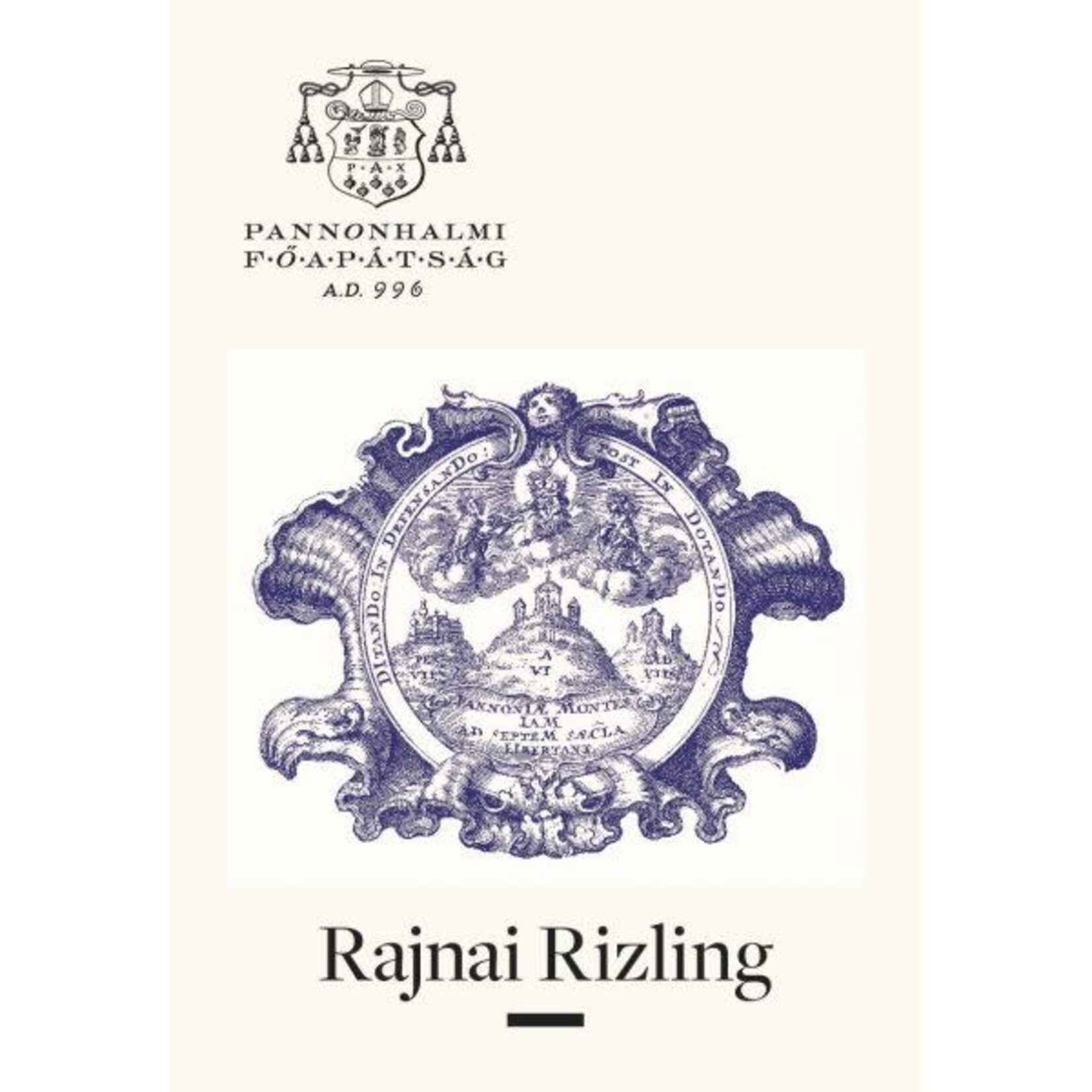 Wine Pannonhalmi Apatsagi Pinceszet Rajnai Rizling (Riesling) 2021