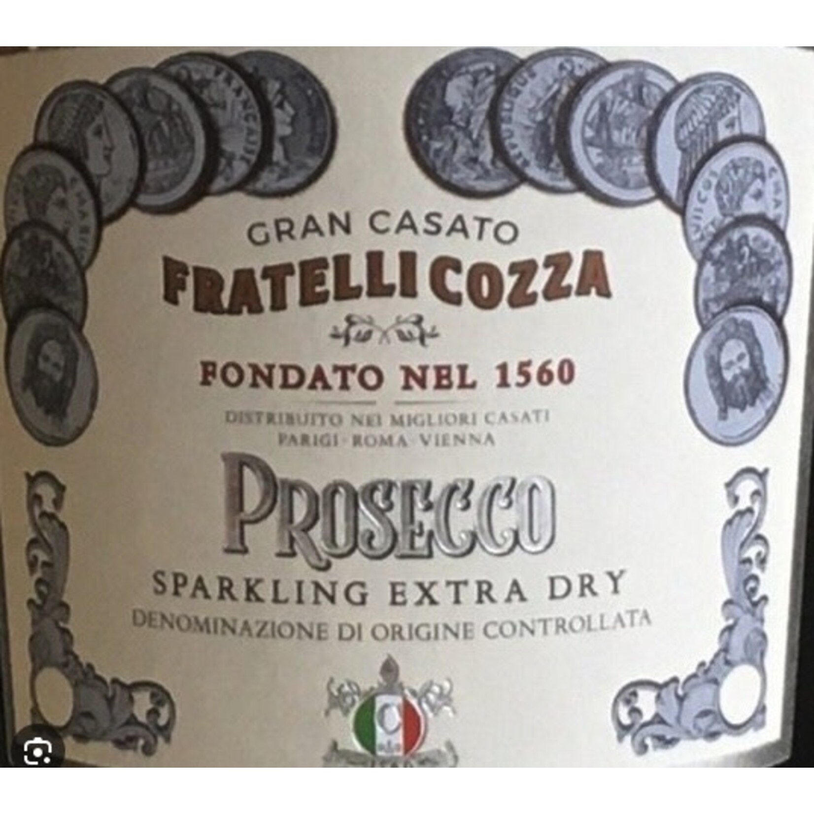 Sparkling Fratelli Cozza Prosecco DOC NV
