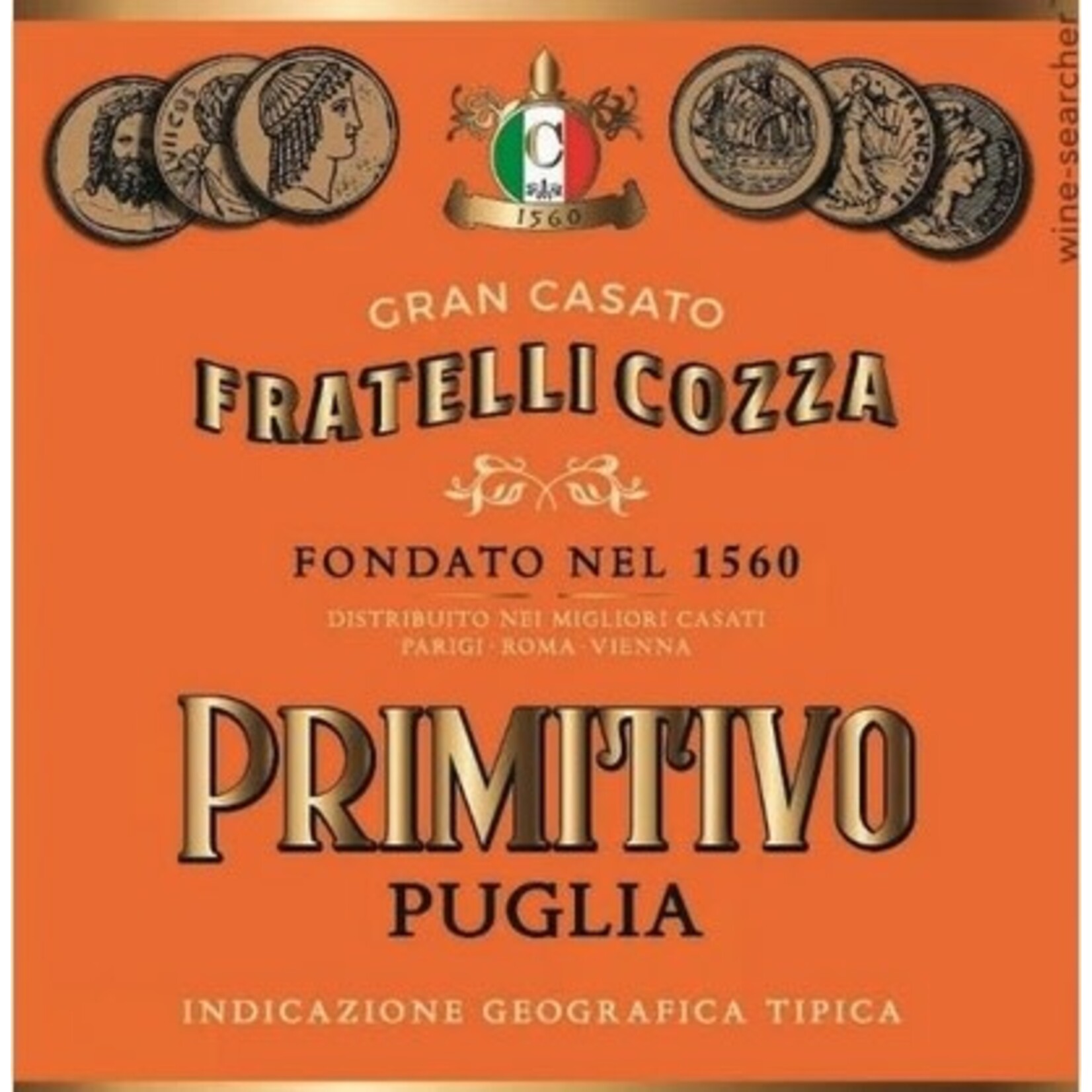 Wine Fratelli Cozza Primitivo Puglia 2022