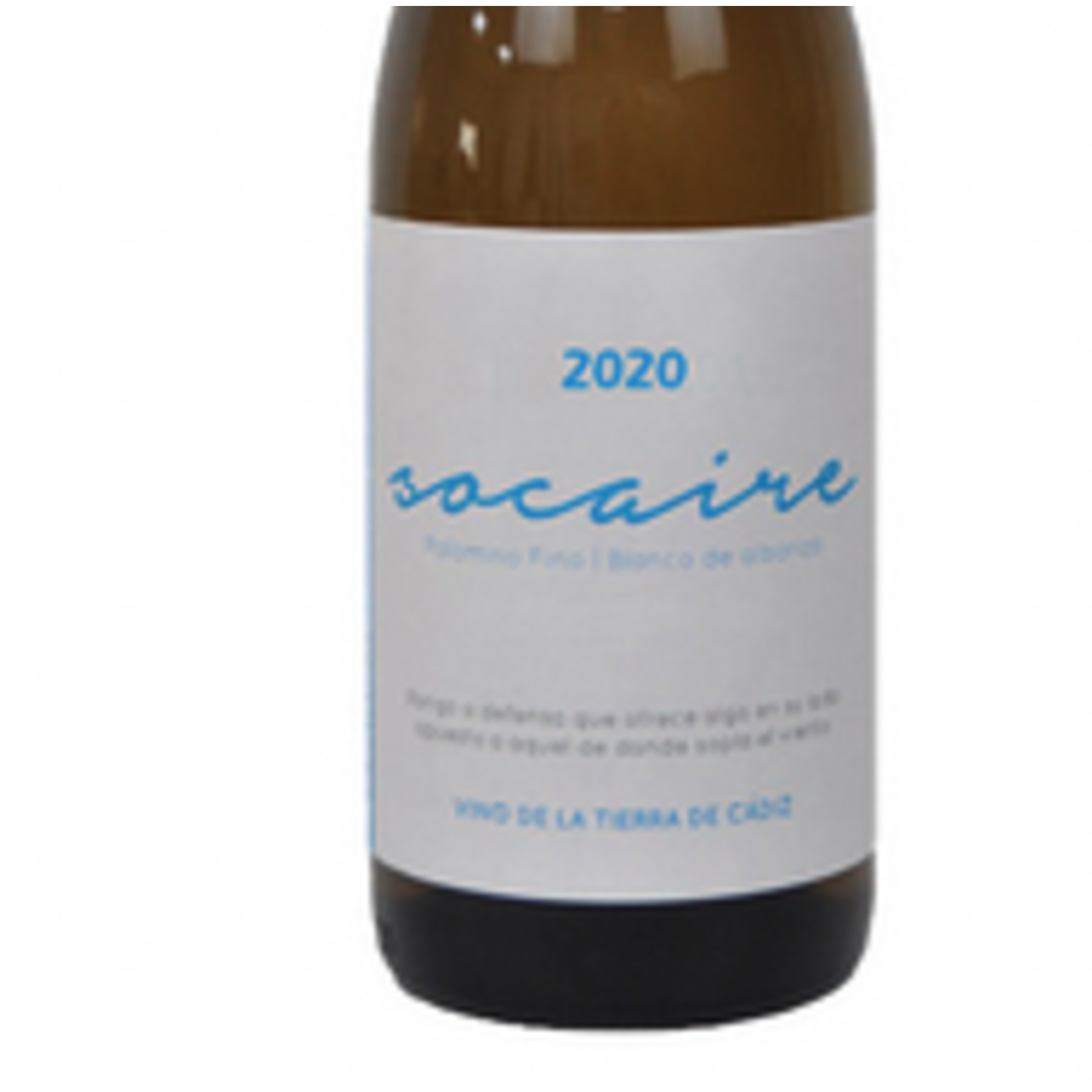 Wine Socaire Palomino Fino Blanco De Albariza Vino de la Tierra de Cadiz 2020