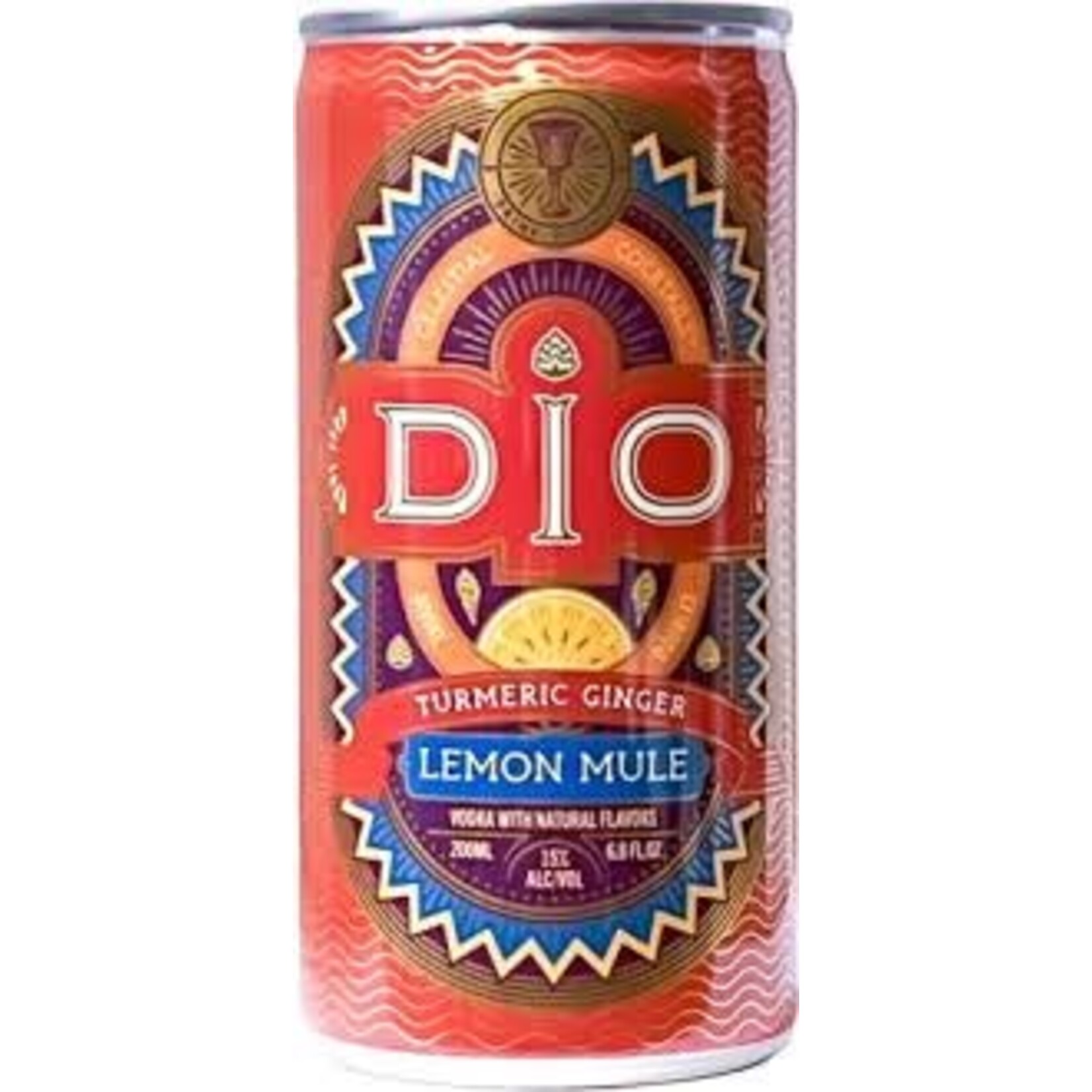 Spirits Dio Turmeric Ginger Lemon Mule 200ml Can