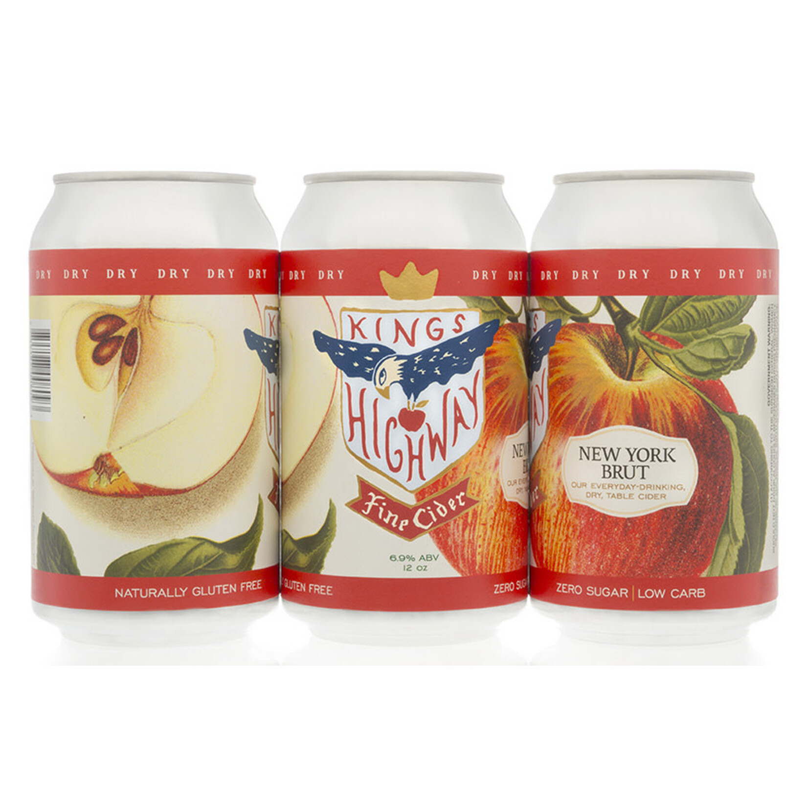 Wine Kings Highway 'New York Brut Cider' Can 350ml