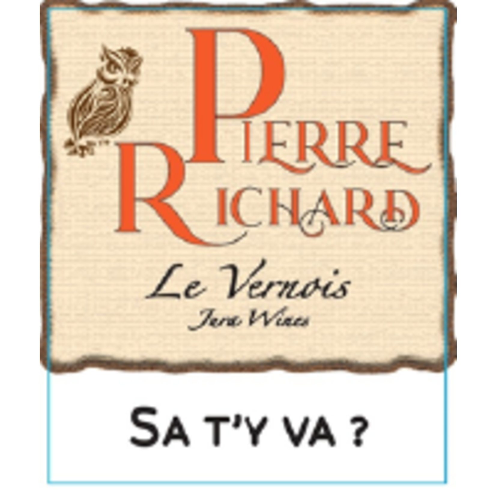 Wine Pierre Richard Sa T'y Va Jura Chardonnay 2022