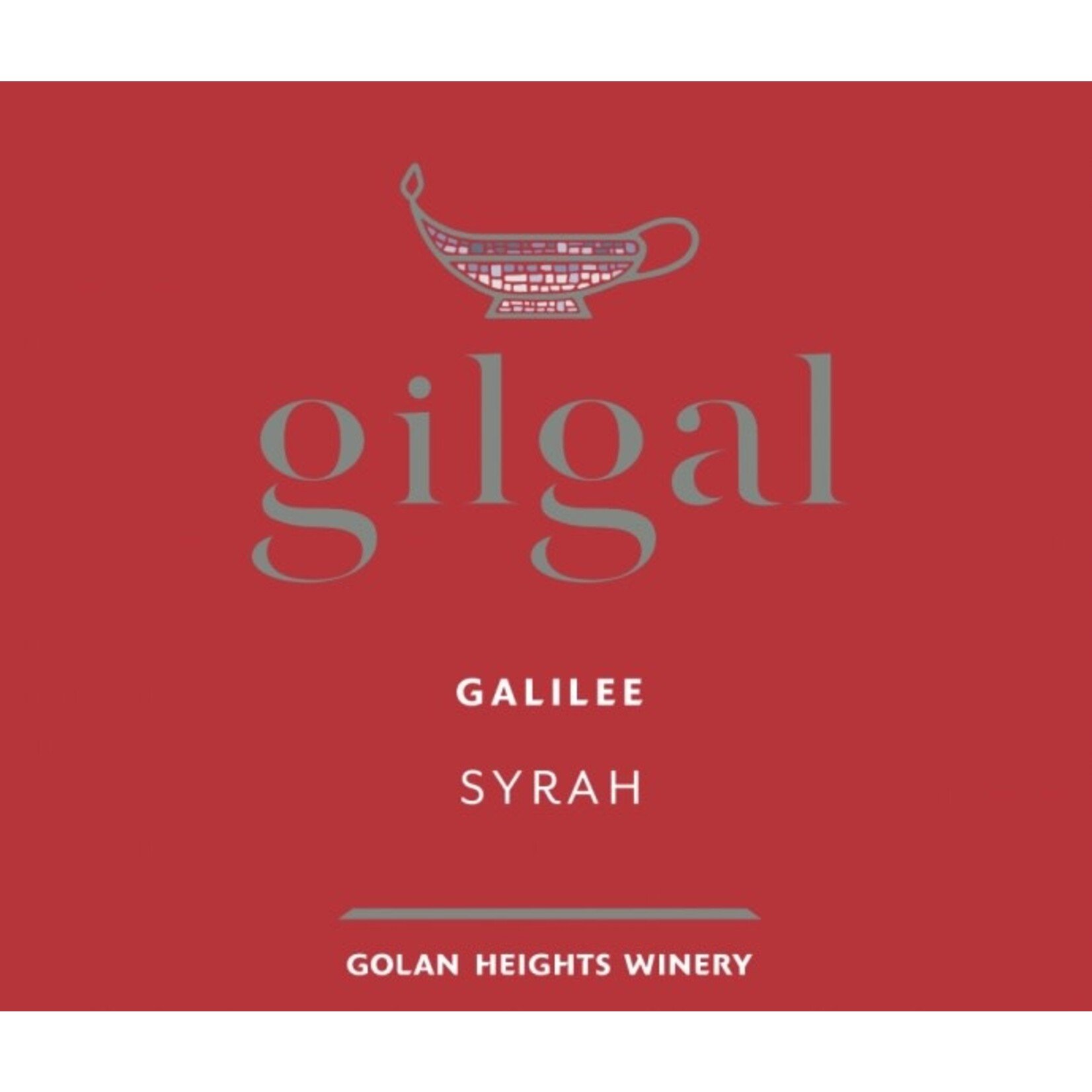 Wine Gilgal Syrah Galilee Golan Heights 2023 Kosher