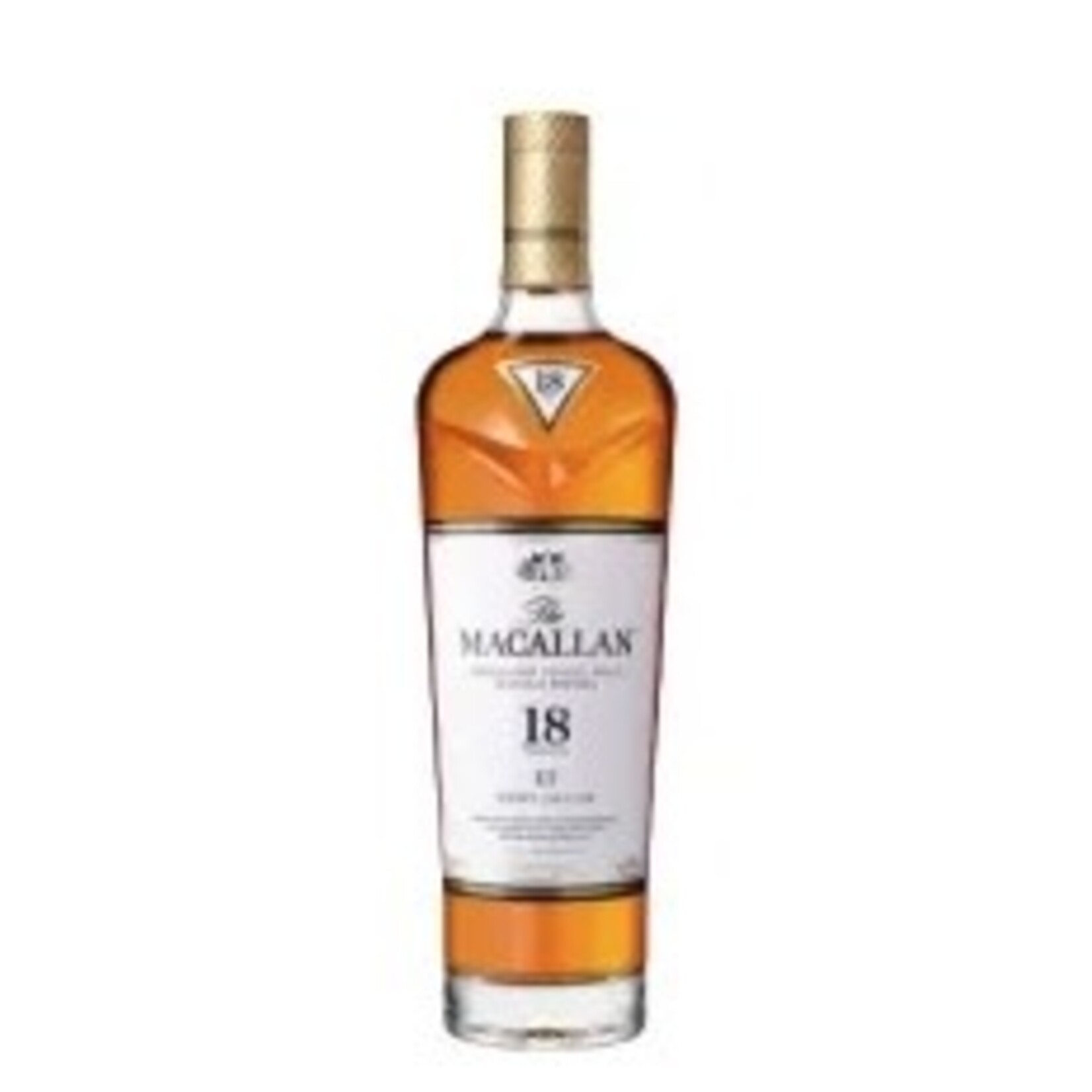 Spirits The Macallan 18 Year Old Single Malt Scotch Whiskey Sherry Oak