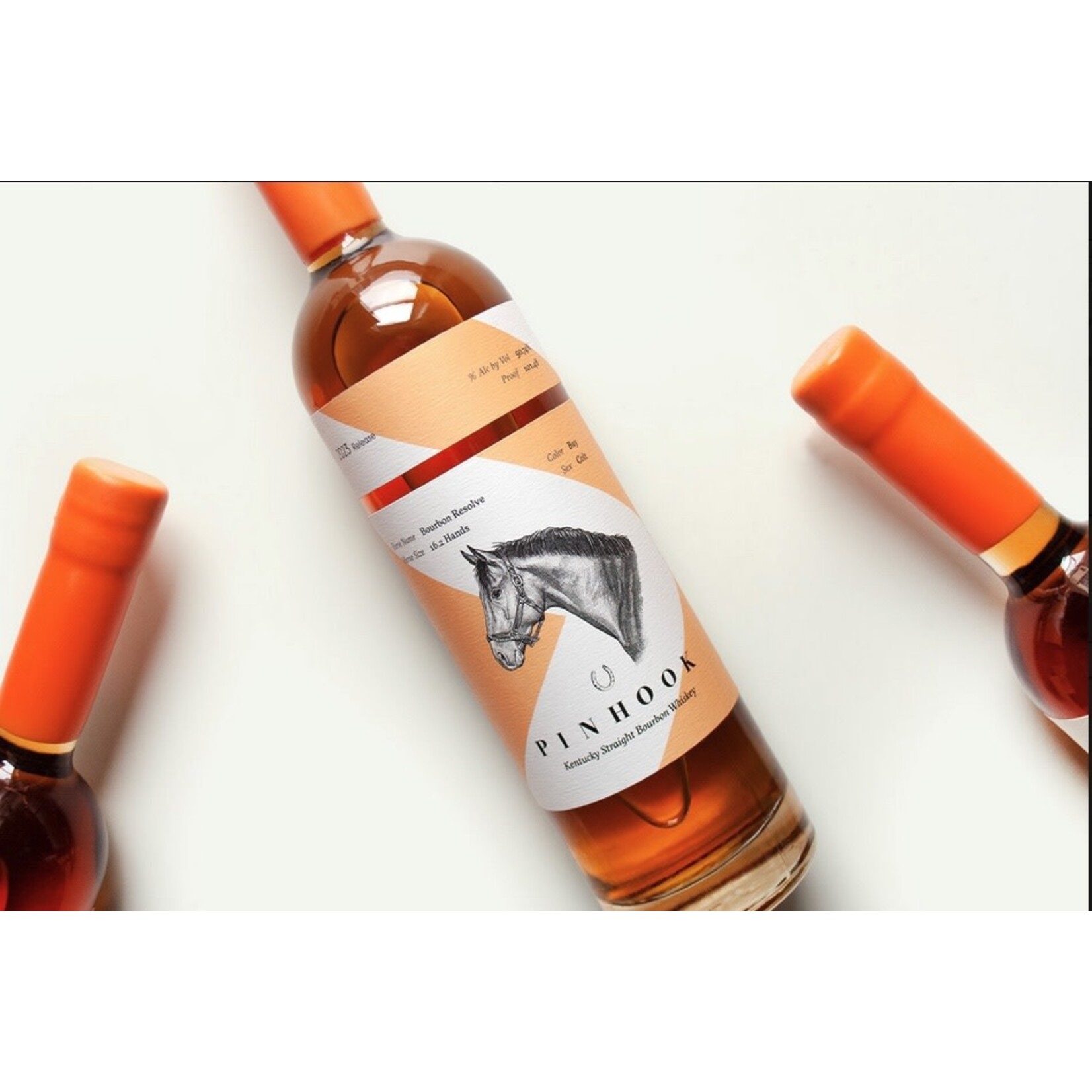 Spirits Pinhook 2024 Flagship Bourbon "Bourbon Resolve" Orange Wax 200ml