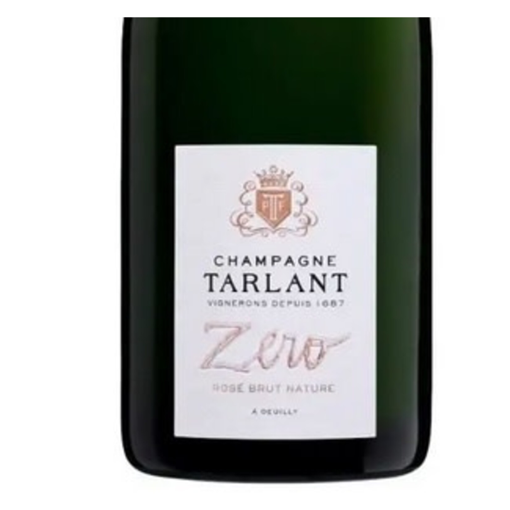 Sparkling Champagne Tarlant Zero Rose Brut Nature NV