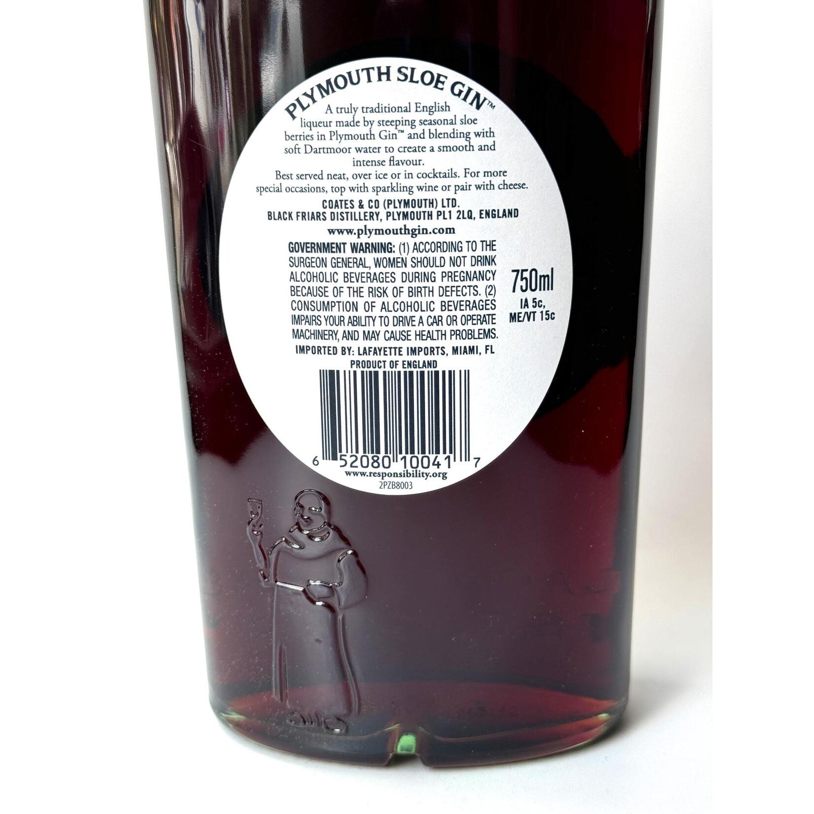 Spirits Plymouth Sloe Gin 750ml