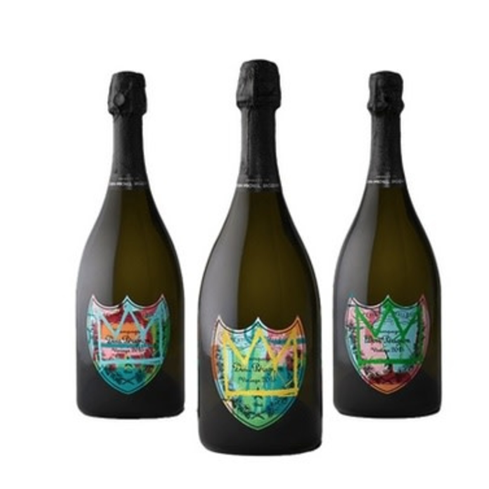 Sparkling Dom Perignon Champagne Tribute to Jean Michel Basquiat 2015