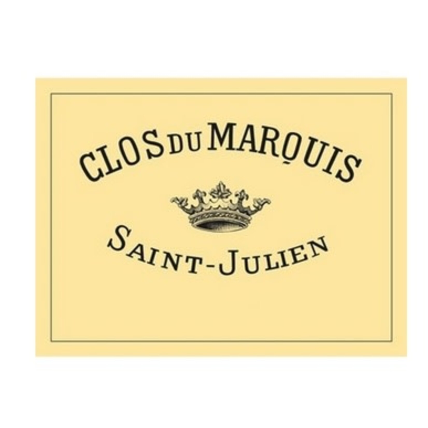 Wine Clos du Marquis Saint Julien 2014