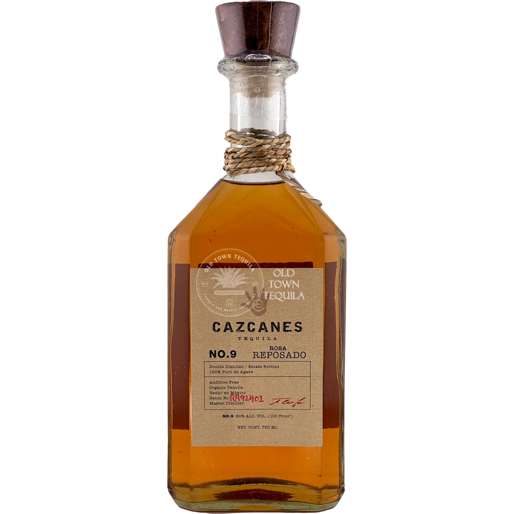 Spirits Cazcanes No.9 Rosa Reposado Tequila 100% Puro De Agave