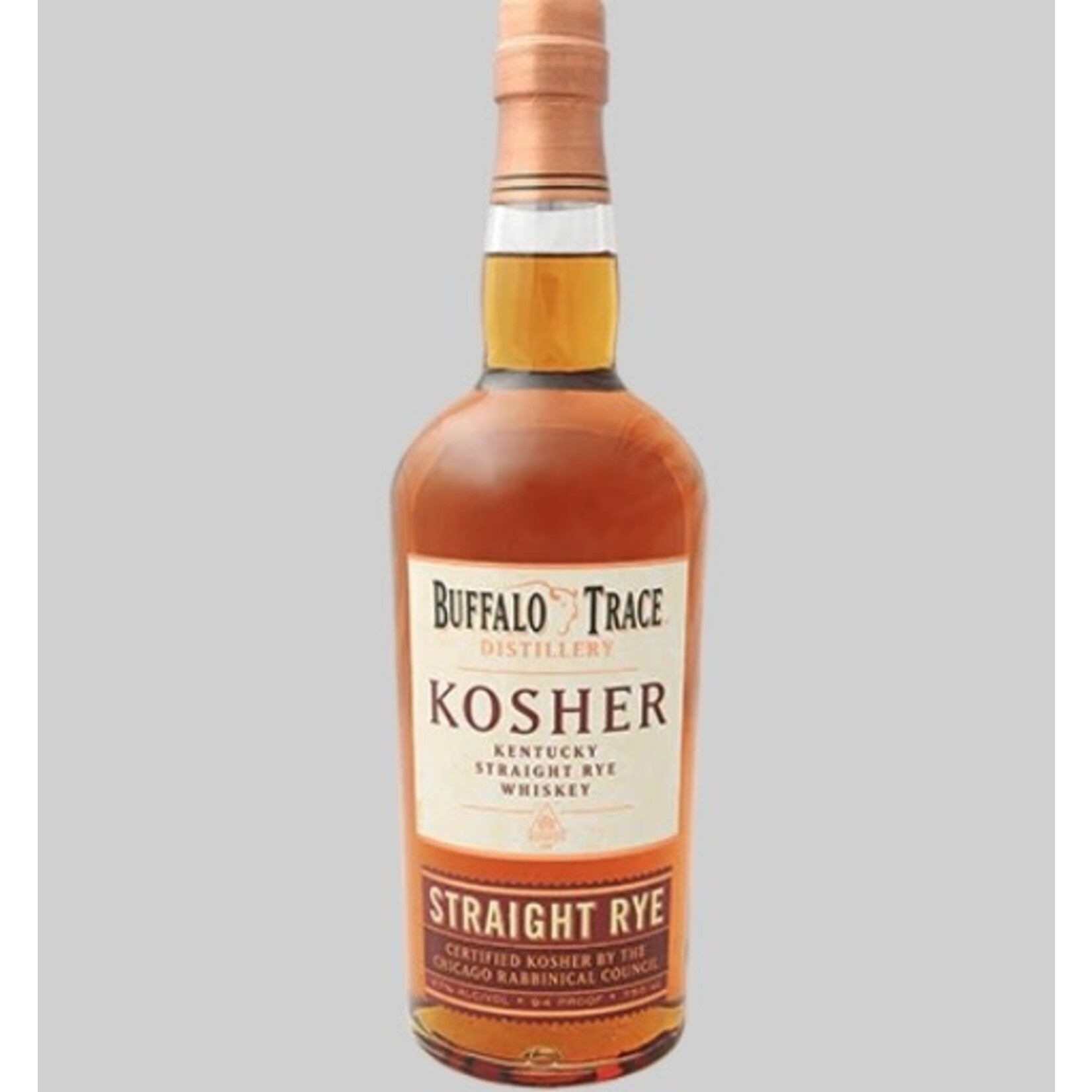 Spirits Buffalo Trace Kosher Straight Rye Kentucky Whiskey 750ml
