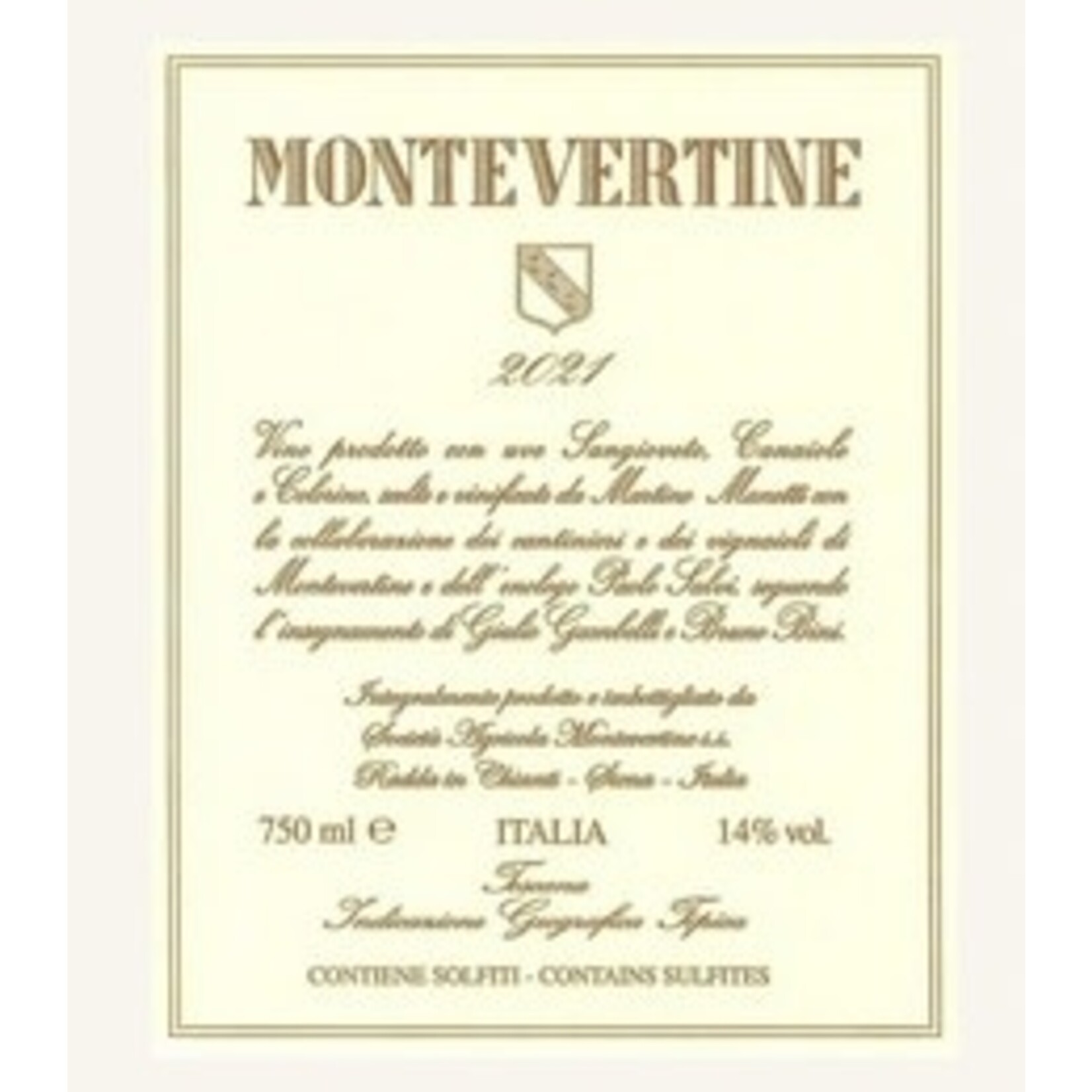 Wine Montevertine Toscana IGT 2021