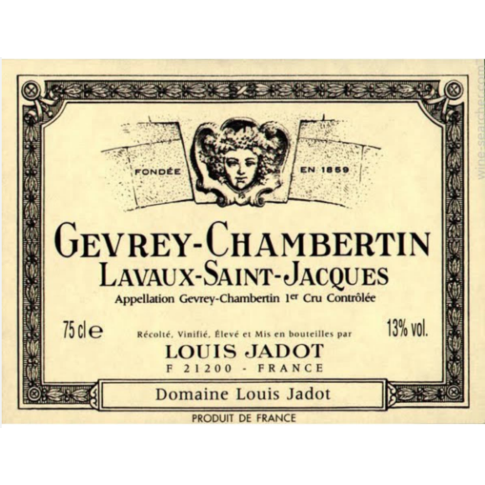 Wine Gevrey-Chambertin Premier Cru Lavaux Saint-Jacques, Domaine Louis Jadot 2022