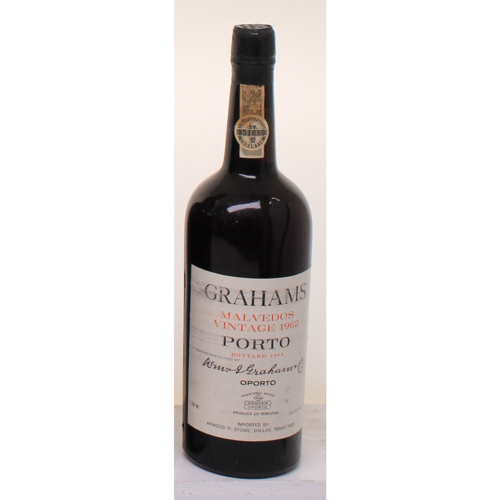 Wine Grahams Malvedos Centenary Vintage Port 1962