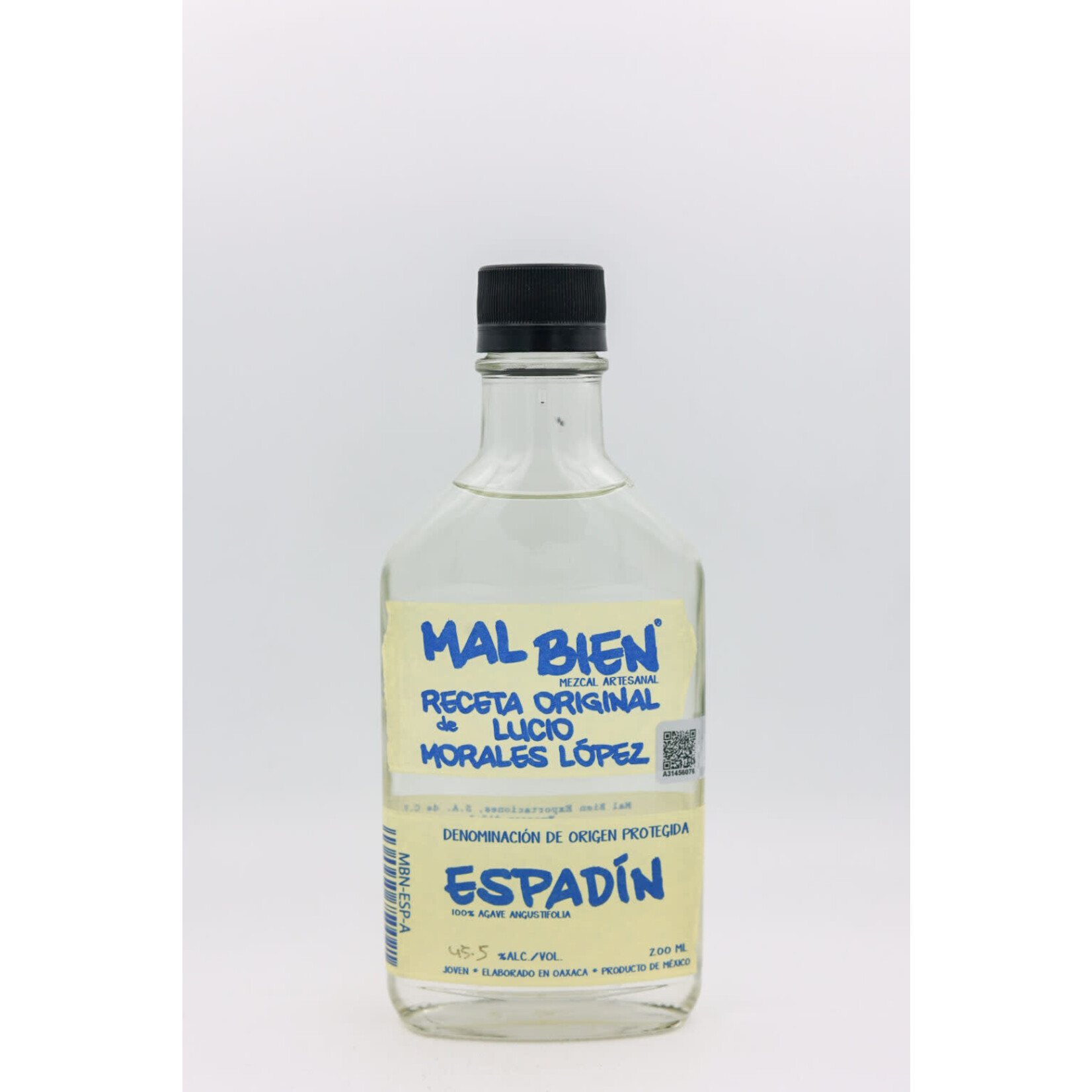 Spirits Mal Bien Espadin Mezcal 200ml