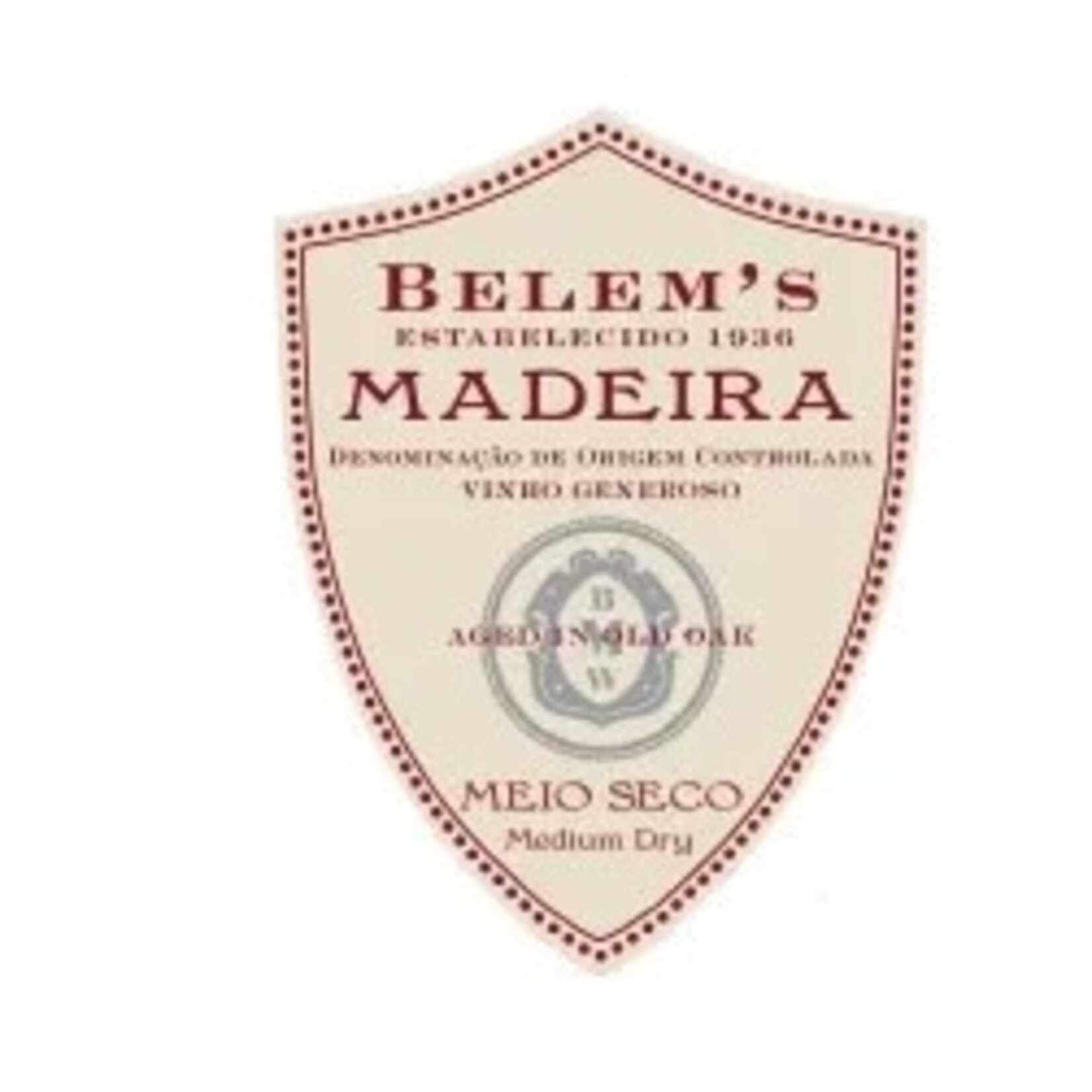 Wine Belem's Meio Seco Madeira 500ml
