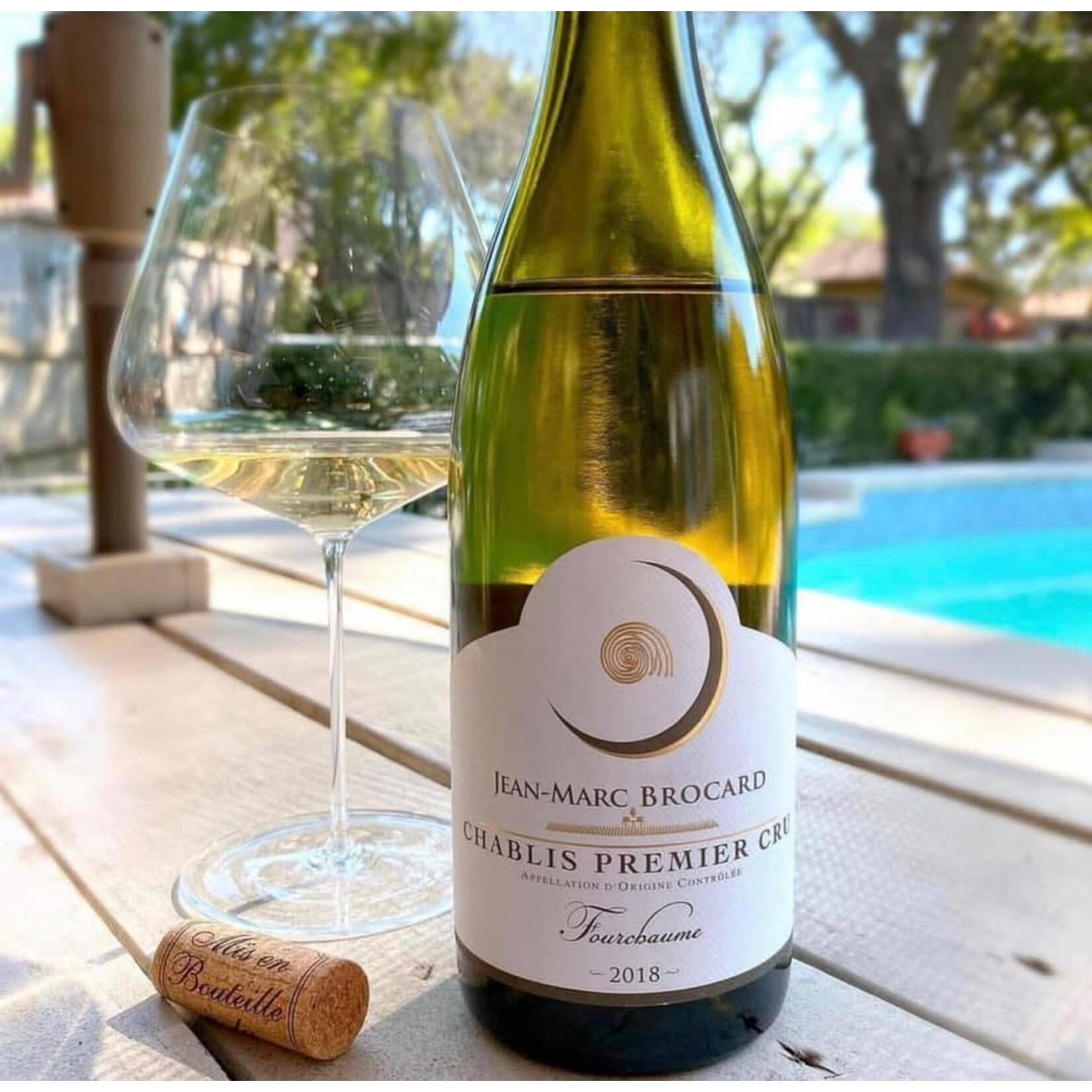 Wine Jean-Marc Brocard Chablis Fourchaume Primer Cru 2022