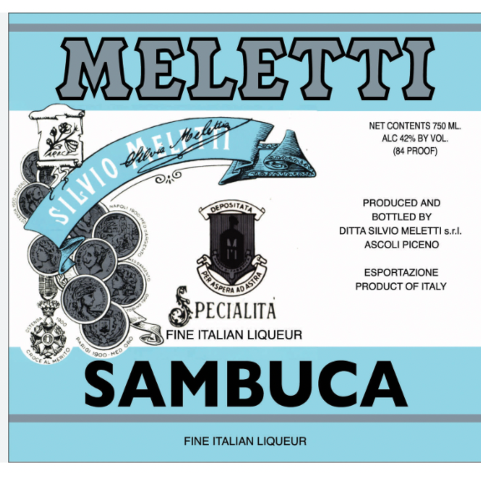 Spirits Meletti Sambuca