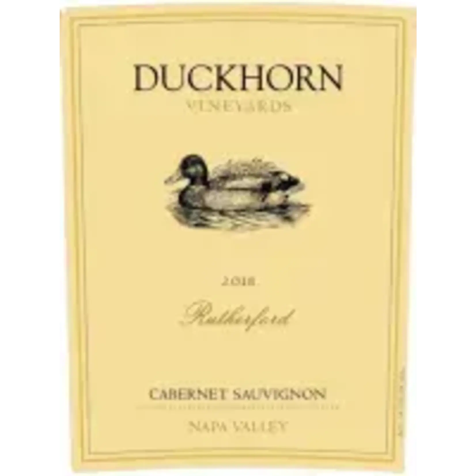 Wine Duckhorn Vineyards Rutherford Napa Valley Cabernet Sauvignon 2019