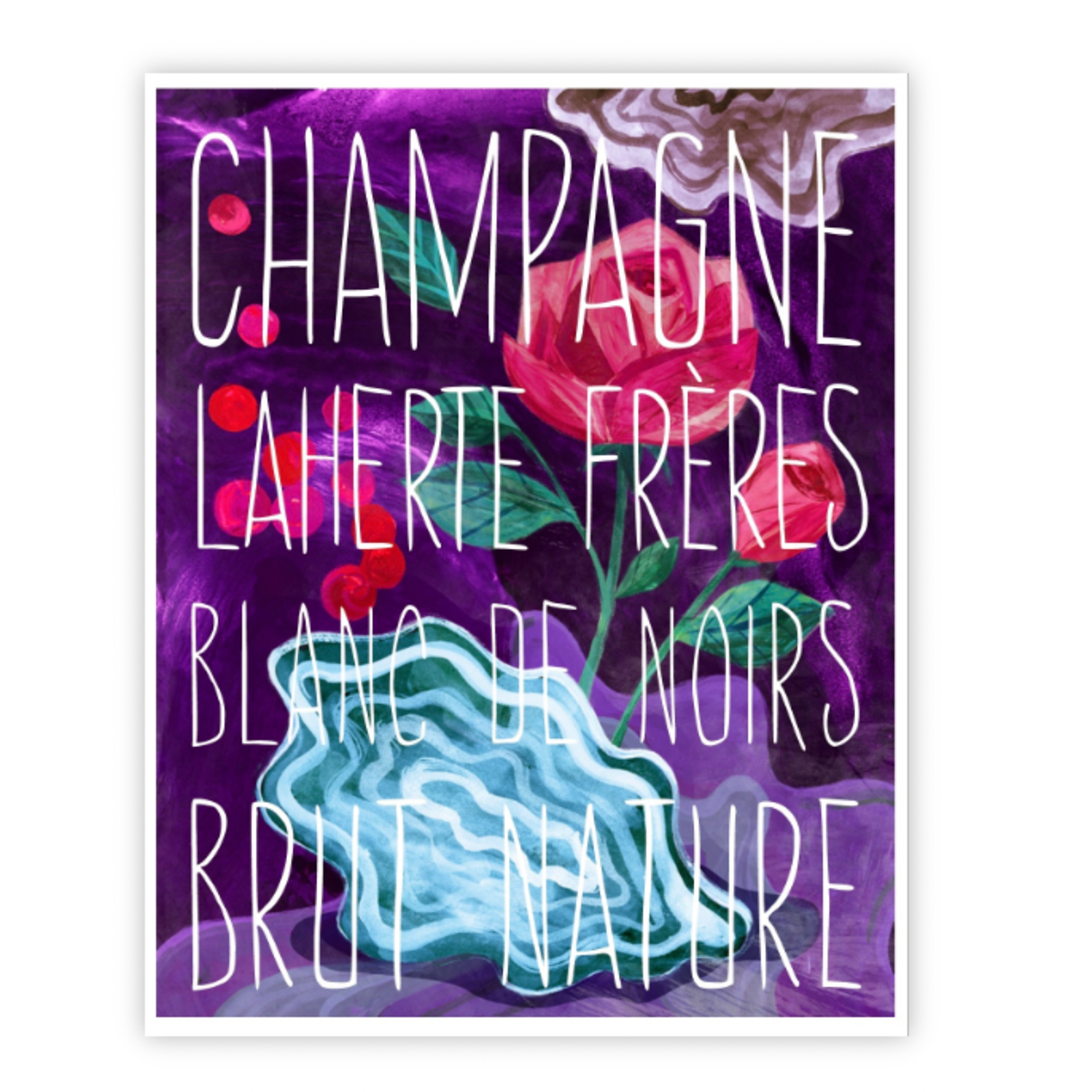 Sparkling Champagne Laherte Freres Champagne Brut Nature Blanc De Noir NV