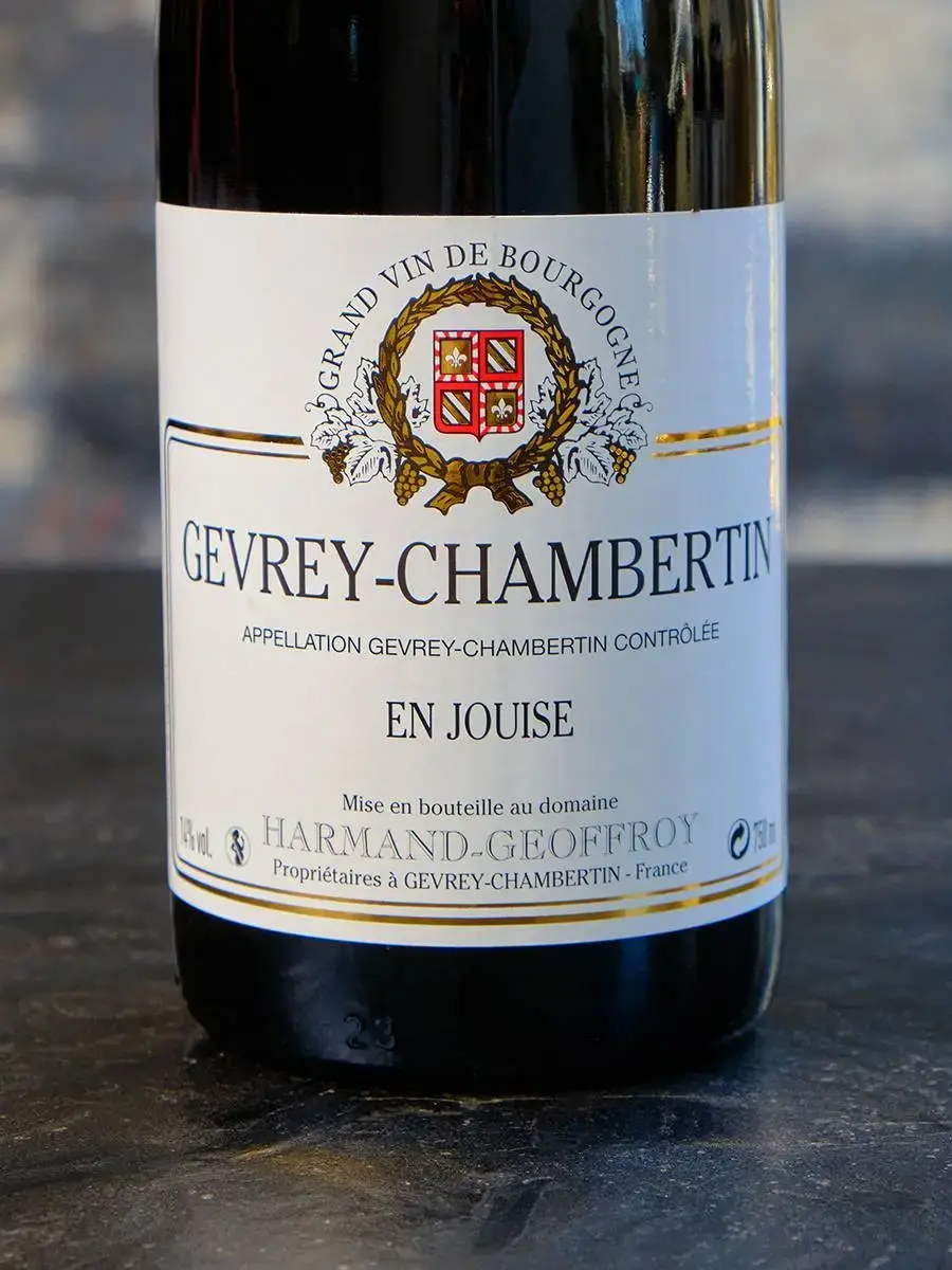 2016年Gevrey Chambertin Harmand-Geoffroy 2016 Domaine Harmand