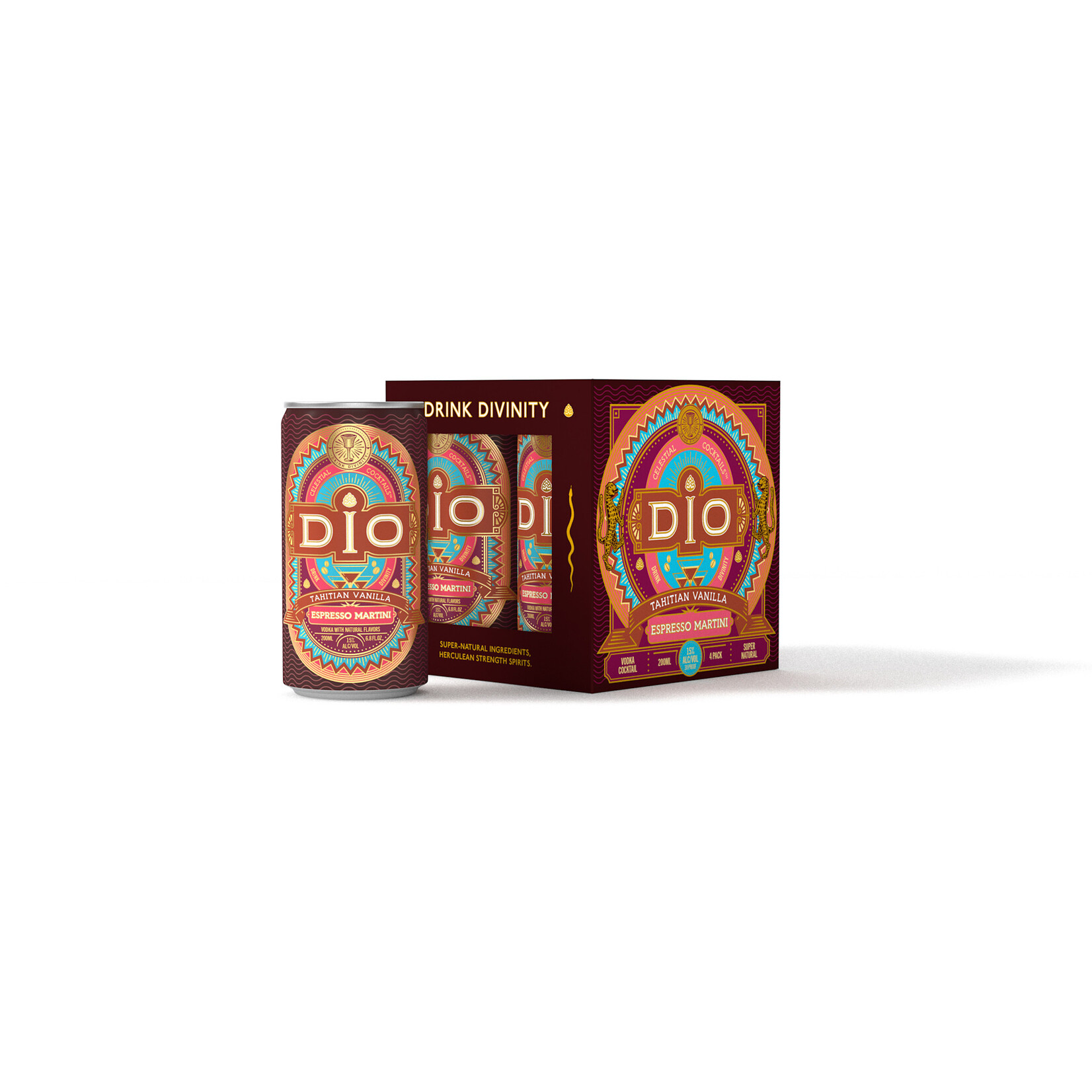 Spirits Dio Tahitian Vanilla Espresso Martini 200ml Can