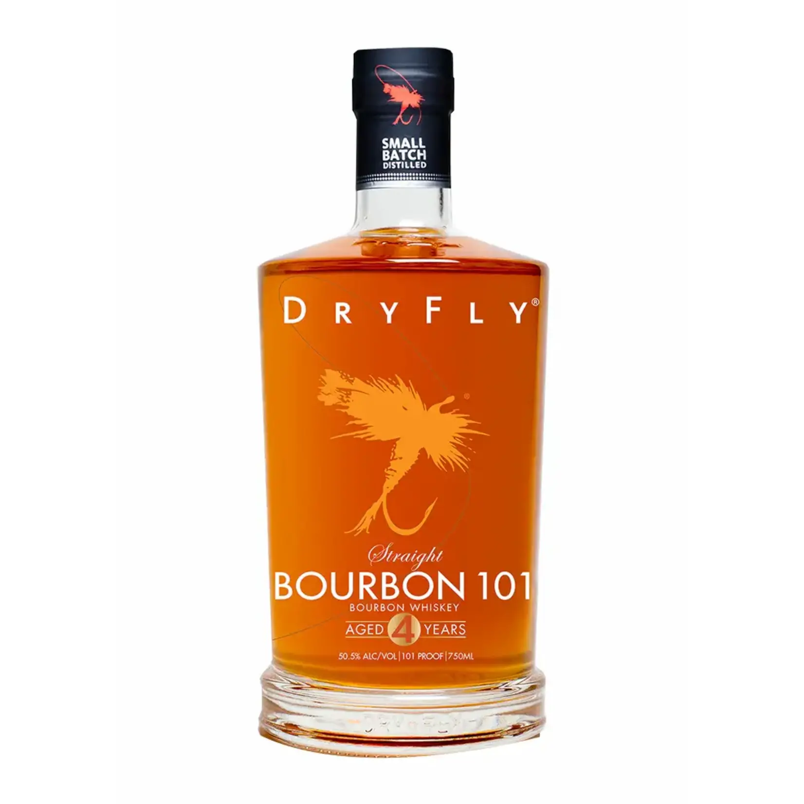Spirits Dry Fly Small Batch 4-Year 101 Proof Bourbon Whiskey