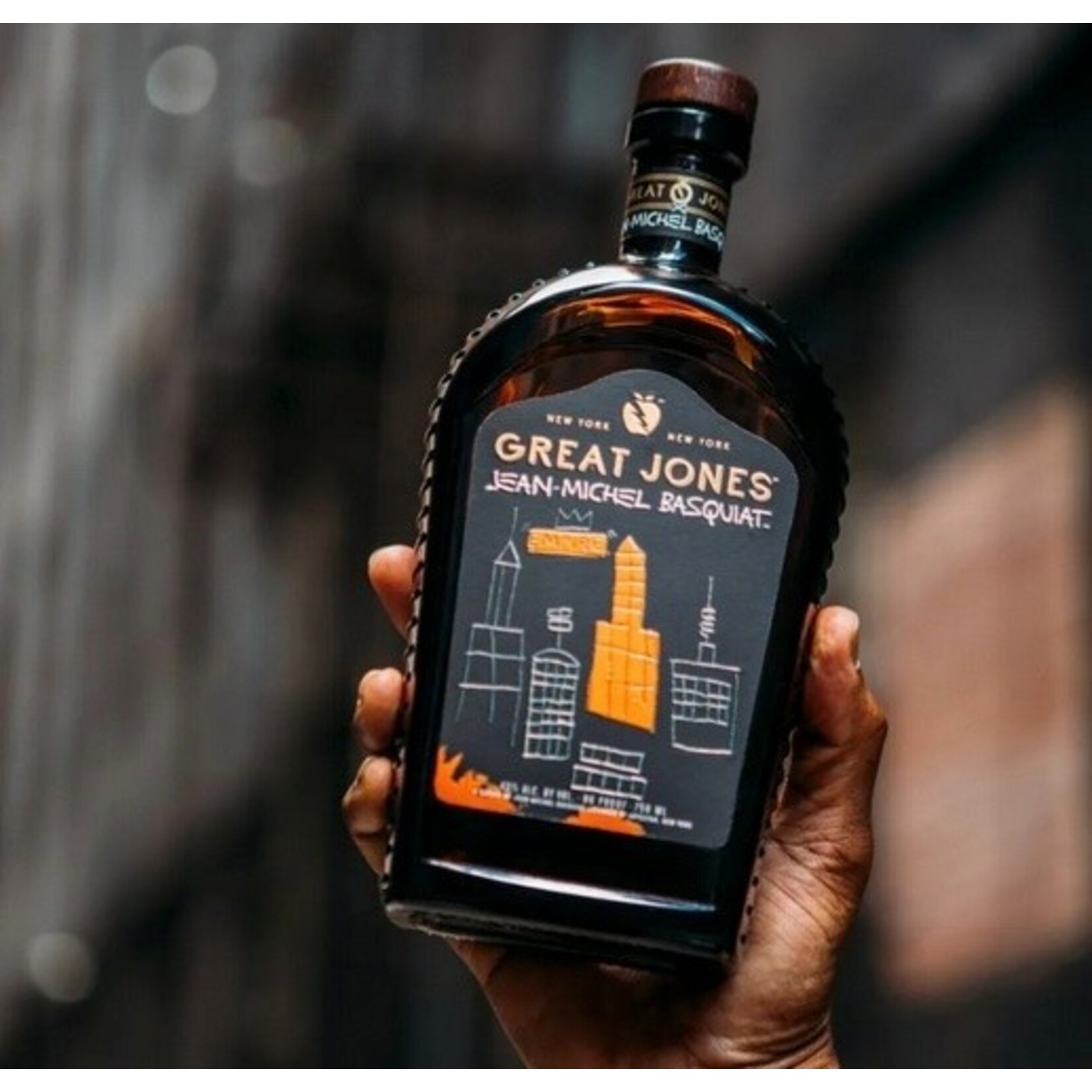 Spirits Great Jones Straight Bourbon New York Whiskey Basquiat Empire Limited Edition