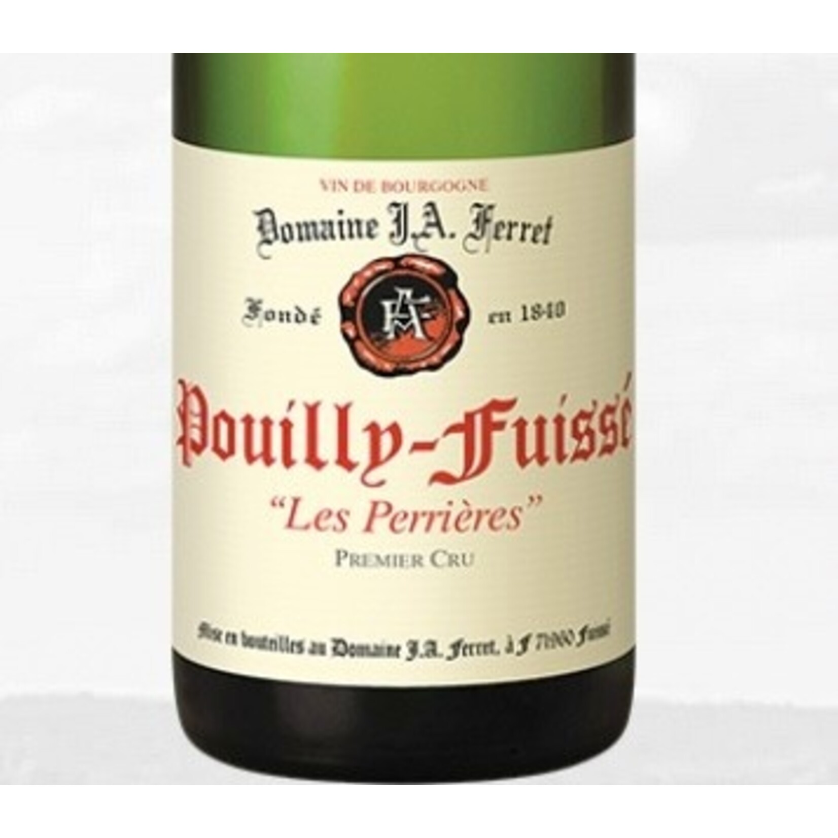 Wine Domaine Ferret Pouilly Fuisse Premier Cru Tete de Cru Les Perrieres 2022