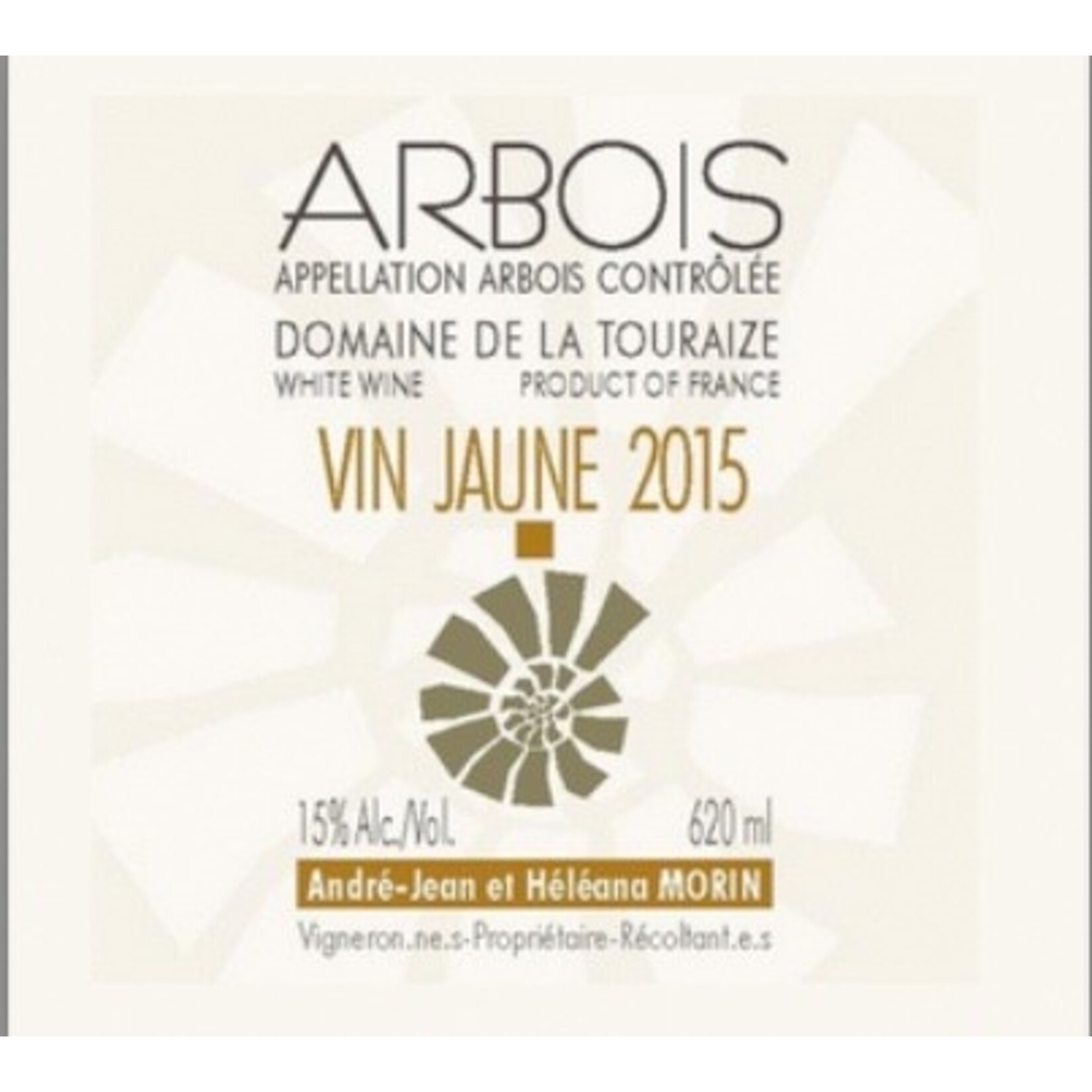 Wine Domaine de la Touraize Arbois Vin Jaune 2016