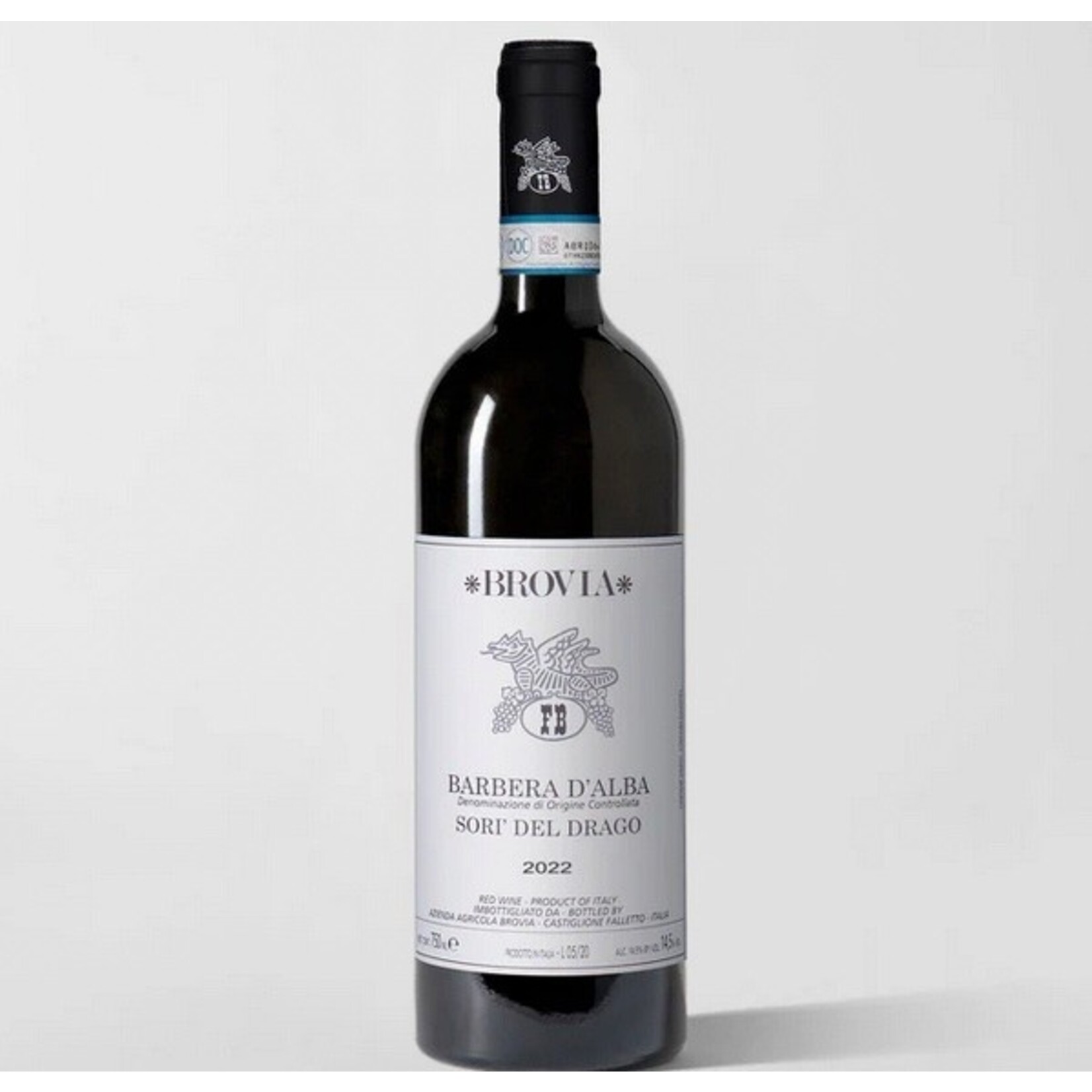 Wine Brovia Barbera d'Alba Sori del Drago 2022
