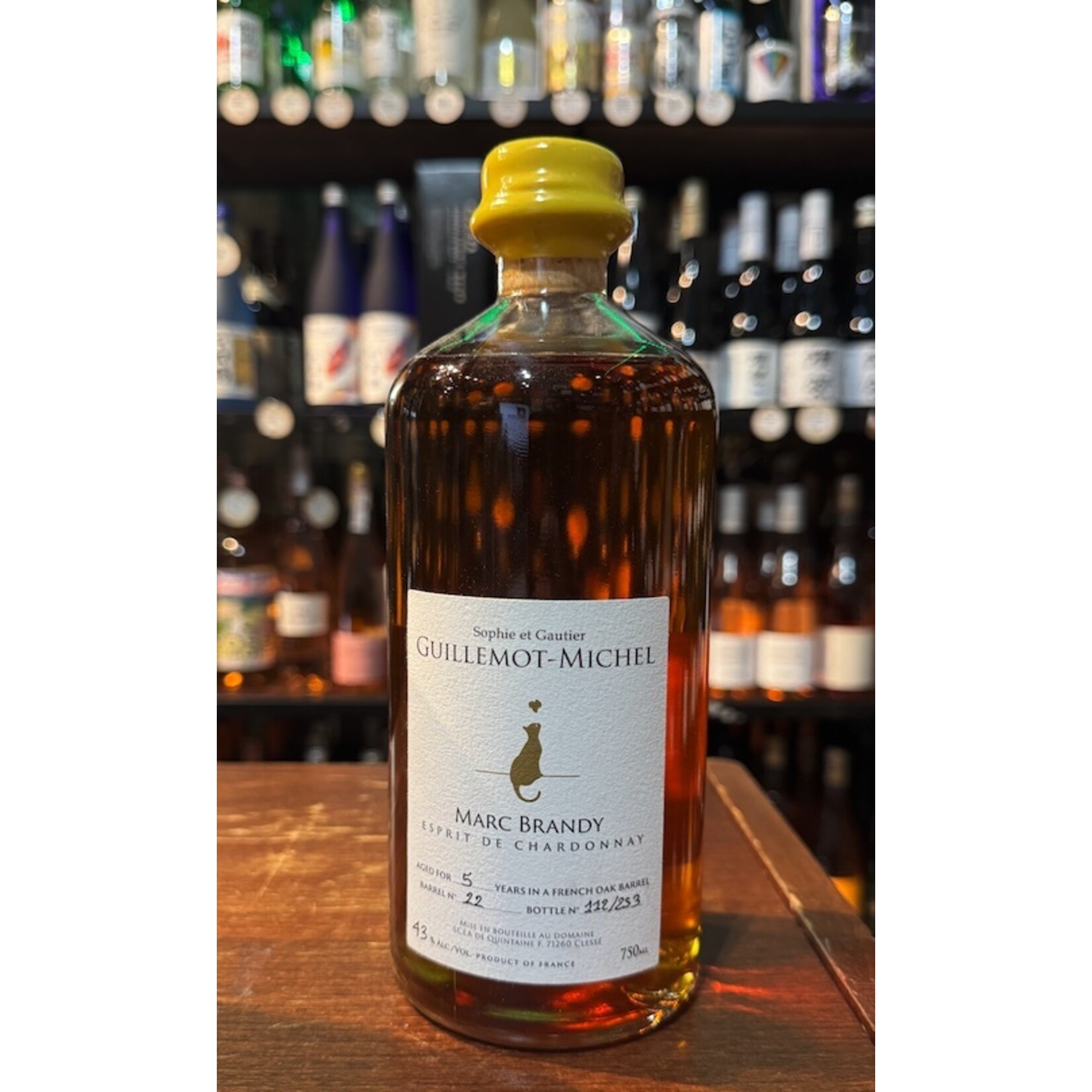 Wine Domaine Guillemot Michel 4 Year Old French Oak Barrel Esprit De Chardonnay Marc Brandy #22