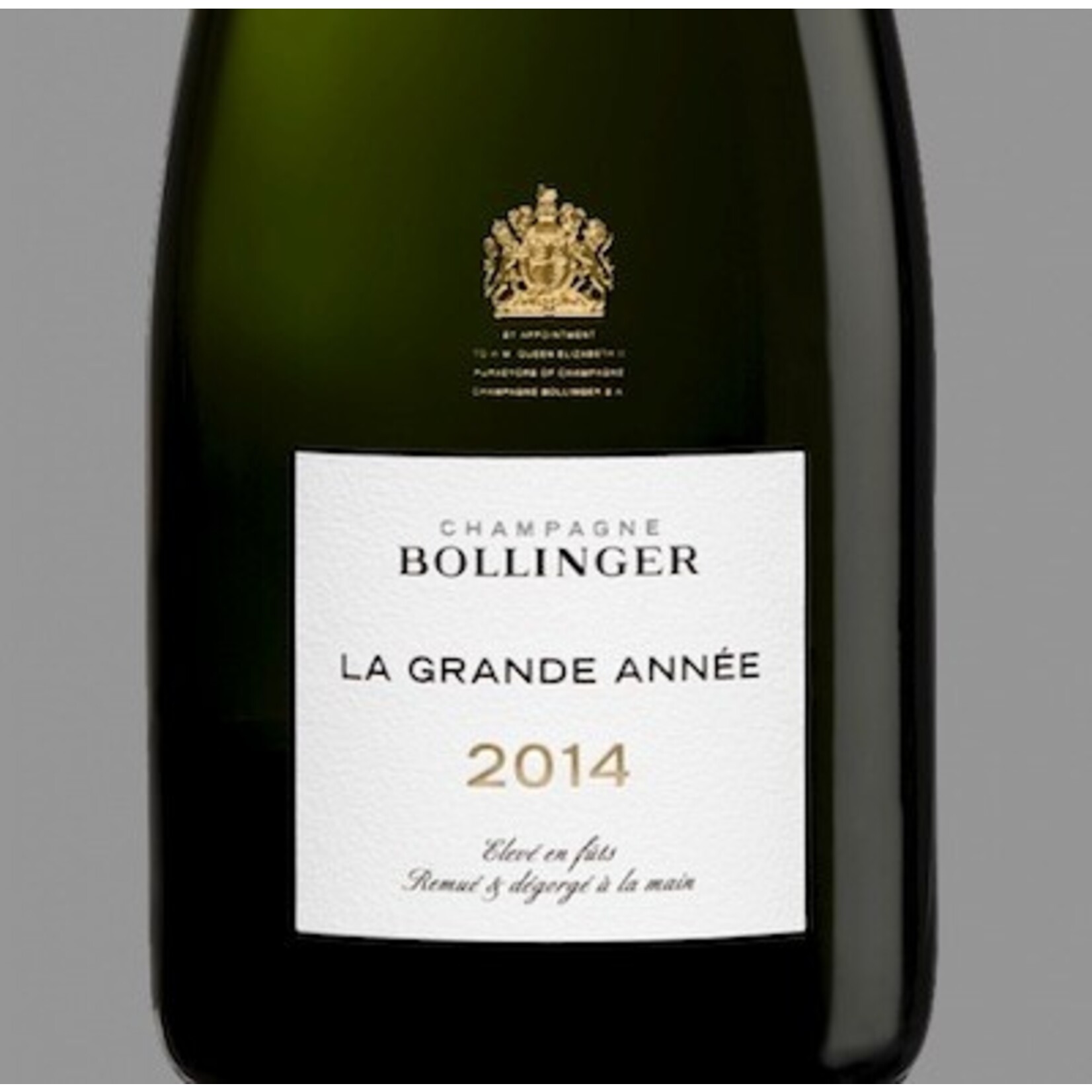 Sparkling Bollinger Champagne Brut La Grande Annee 2014