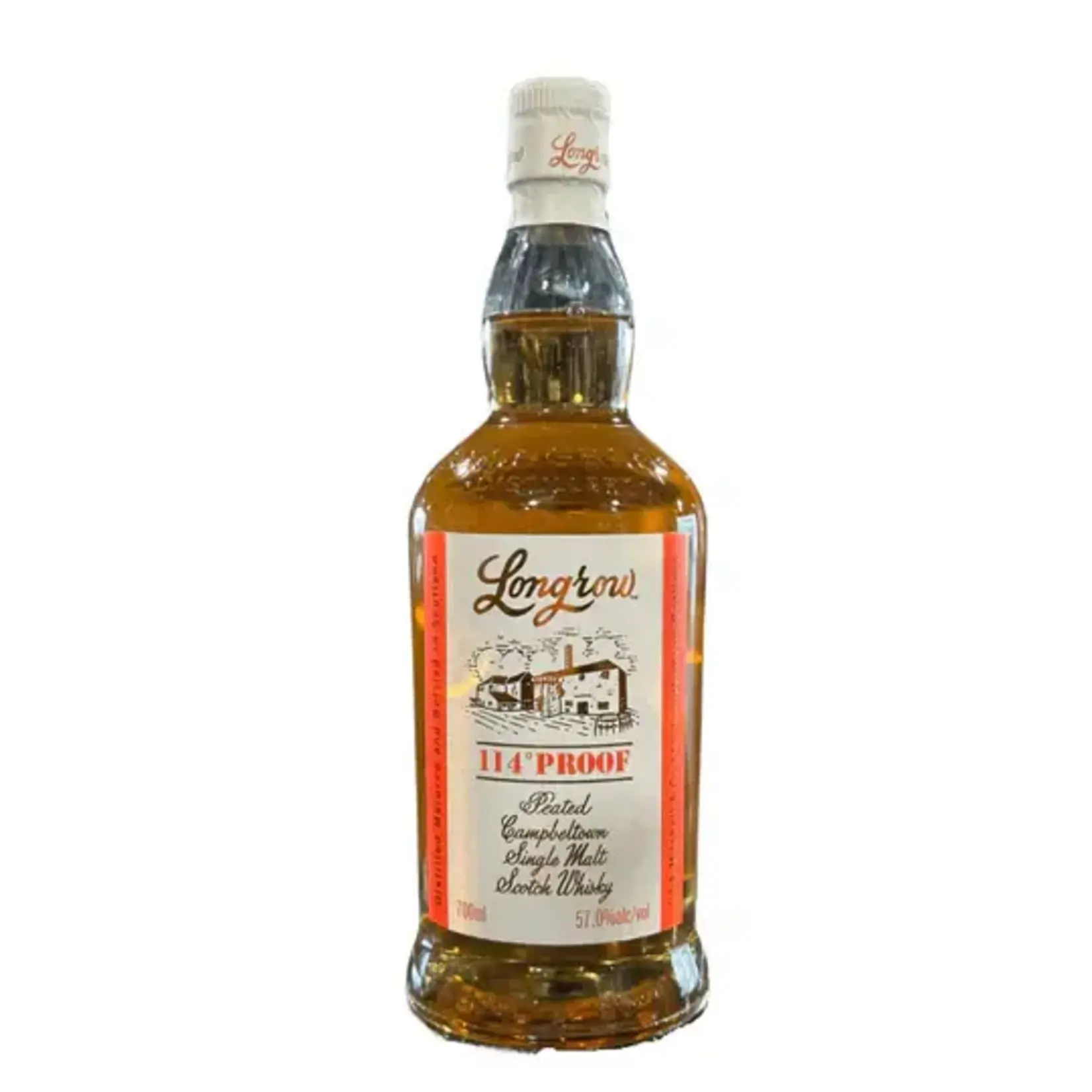 Spirits Longrow 114 Proof Peated Single Malt Scotch 700ml