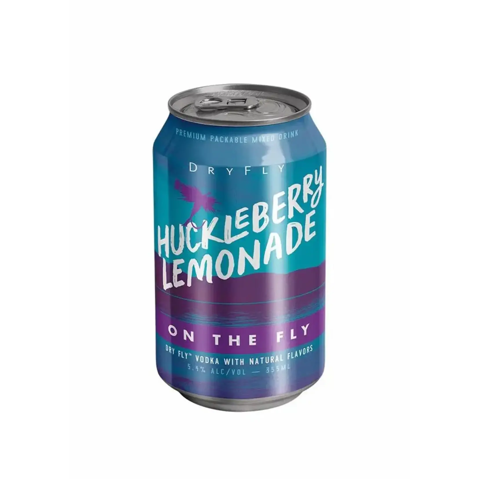 Spirits Dry Fly Vodka Huckleberry Lemonade Can 355ml