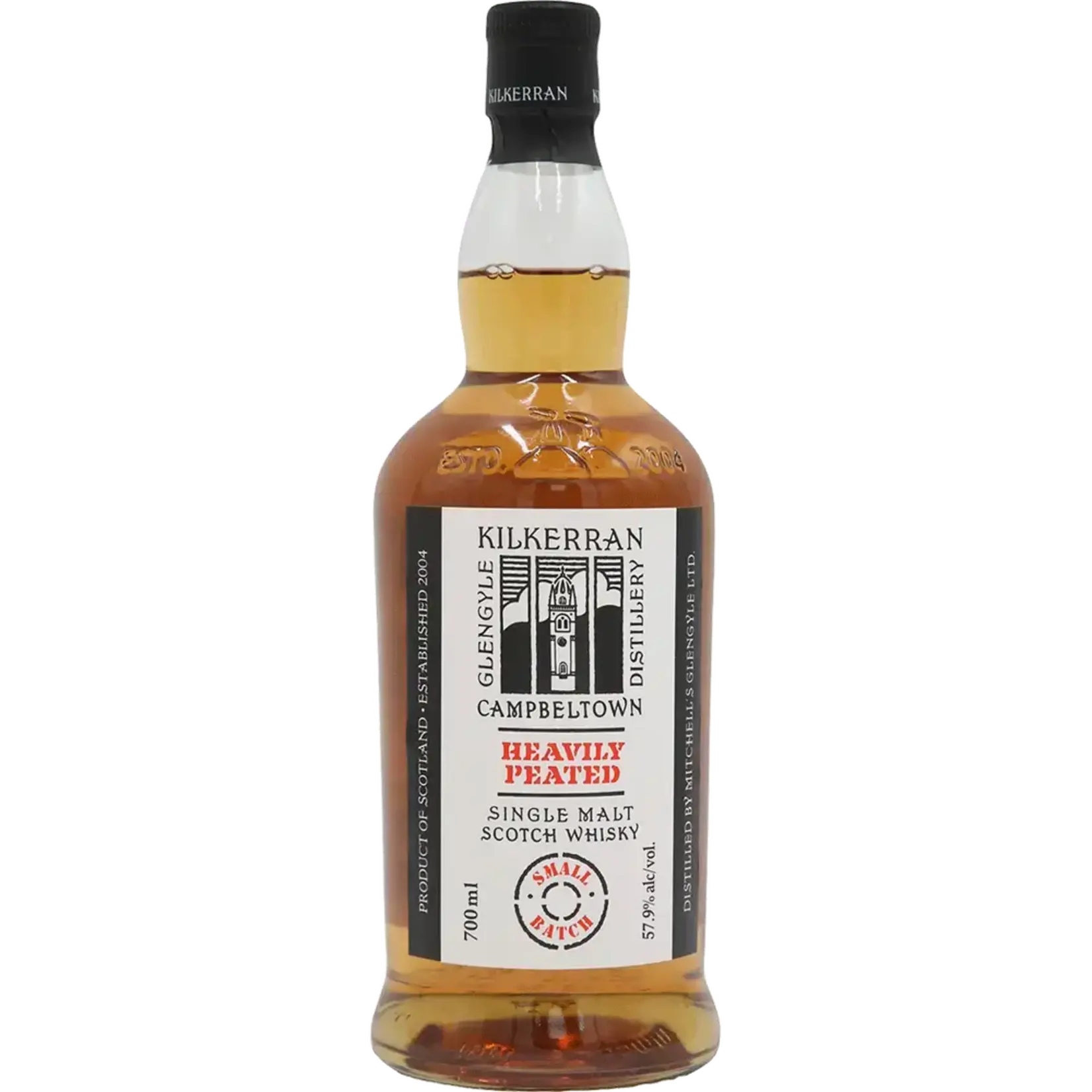 Spirits Kilkerran Campbeltown Heavily Peated Batch No. 11 Single Malt Scotch 700ml