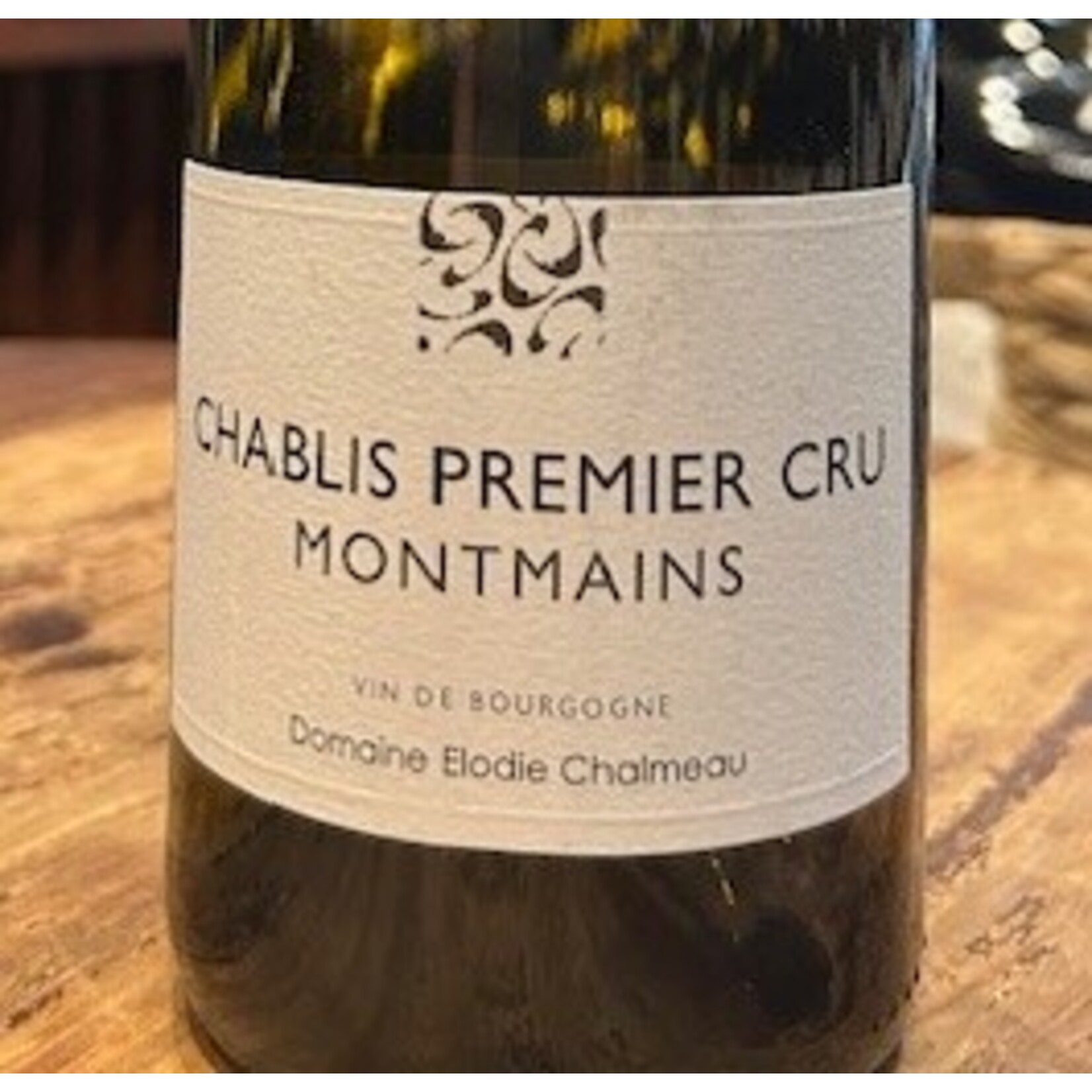 Wine Domaine Elodie Chalmeau Chablis Premier Cru Montmains 2023