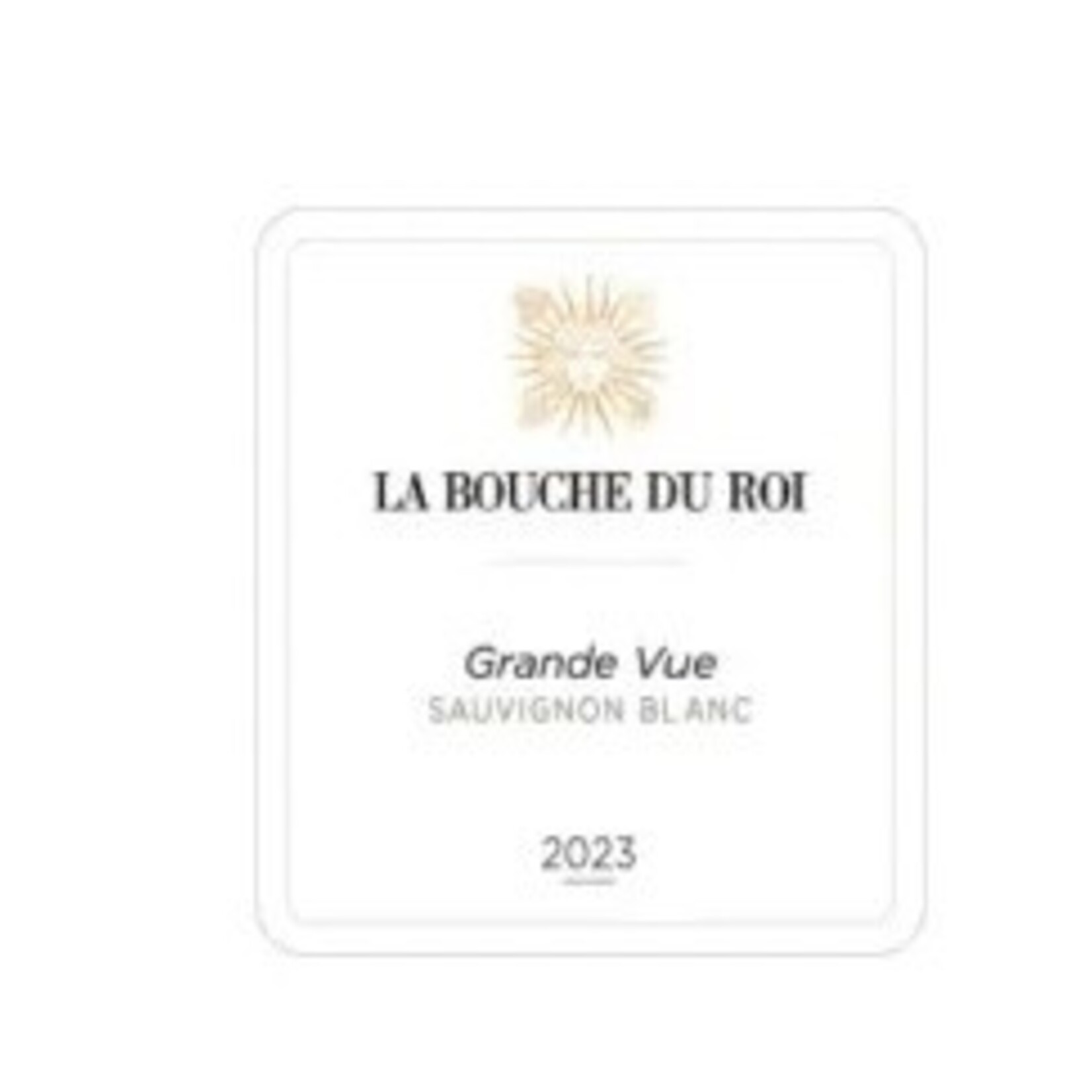Wine Domaine de la Bouche du Roi Grande Vue Sauvignon Blanc 2023