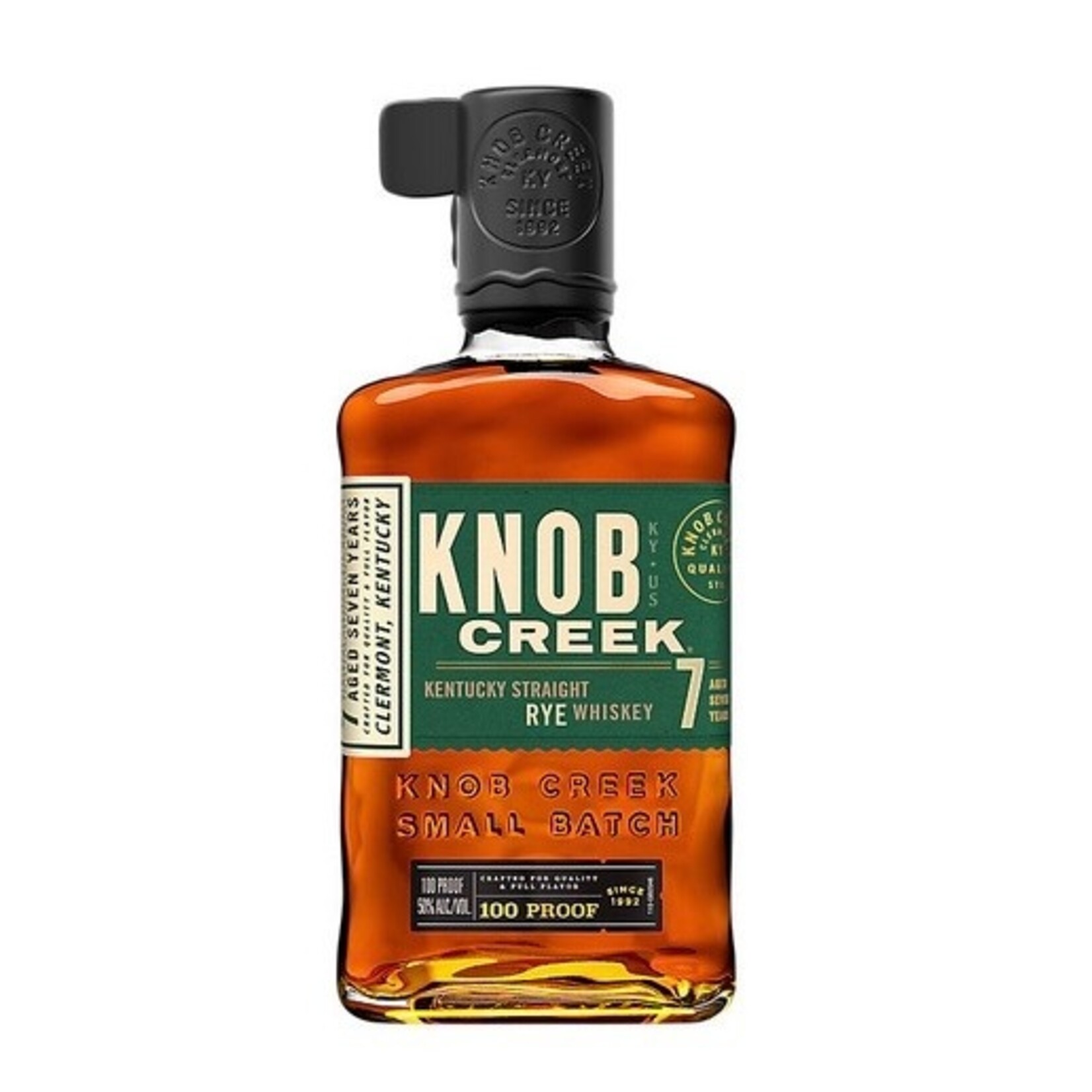 Spirits Knob Creek Straight Rye Whiskey Small Batch 7 Year 100 375ml