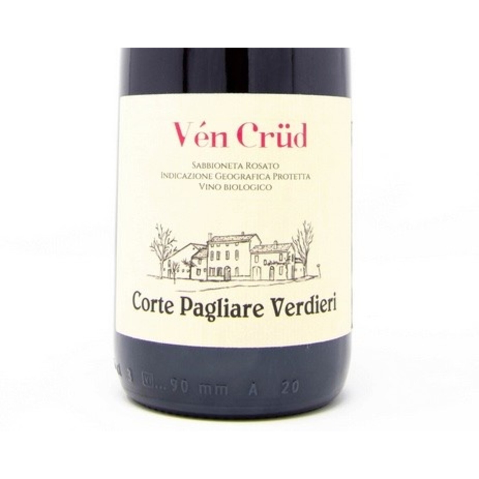 Sparkling Corte Pagliare Verdieri 'Ven Crud' Sparkling Rosato NV