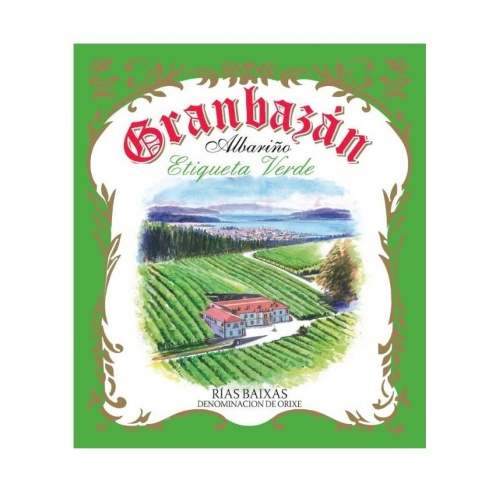 Wine Granbazan Albarino Rias Baixas Etiqueta Verde 2024