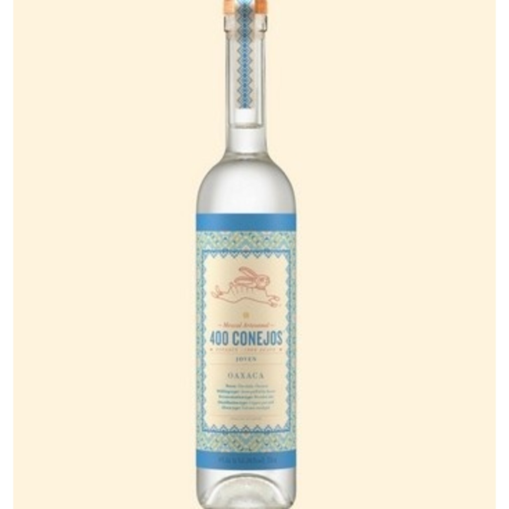 Spirits 400 Conejos Joven Espadin Mezcal Artesanal Oaxaca